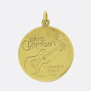 Cartier Eric Clapton Tour Medallion Pendant
