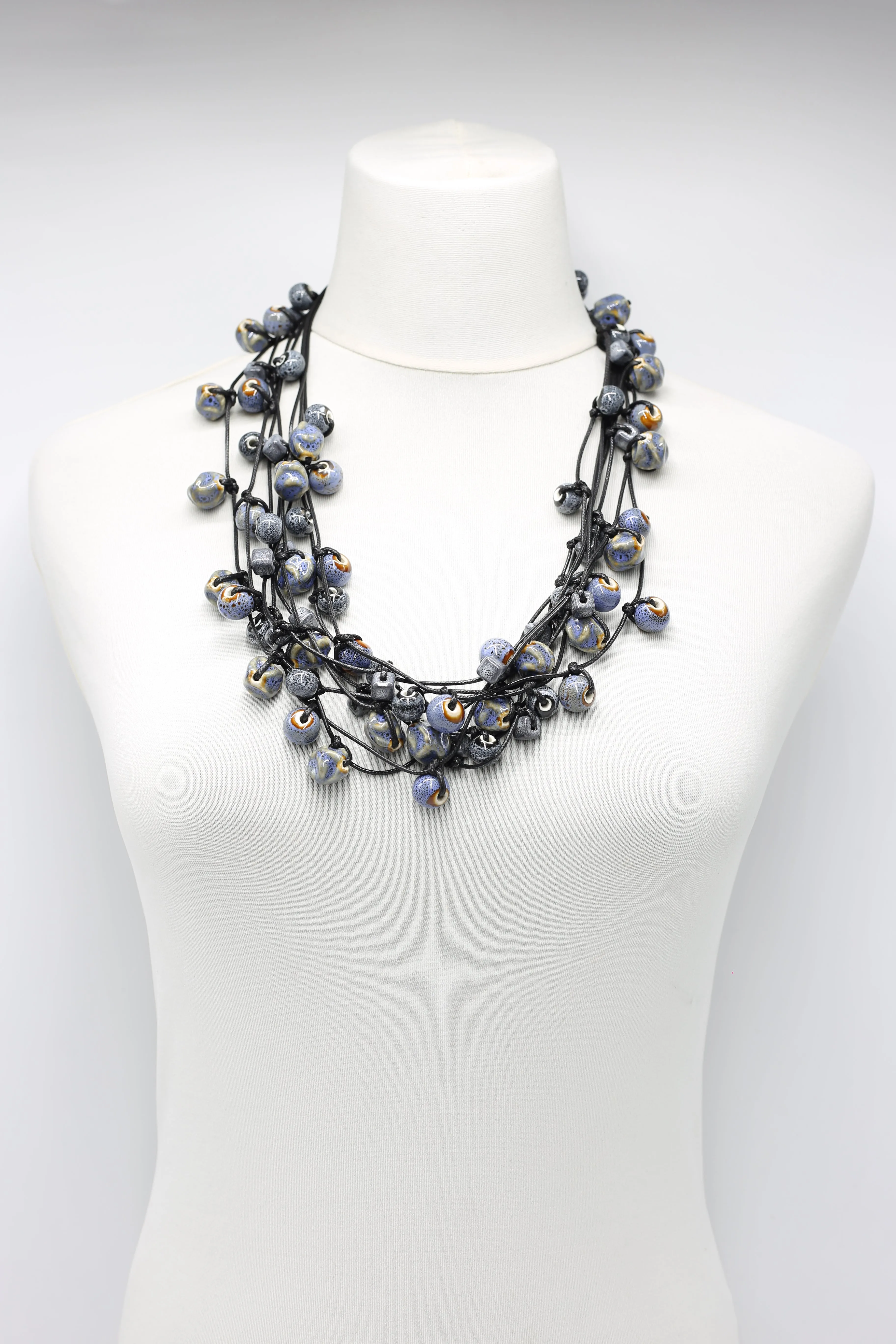 Ceramic Beads Necklaces