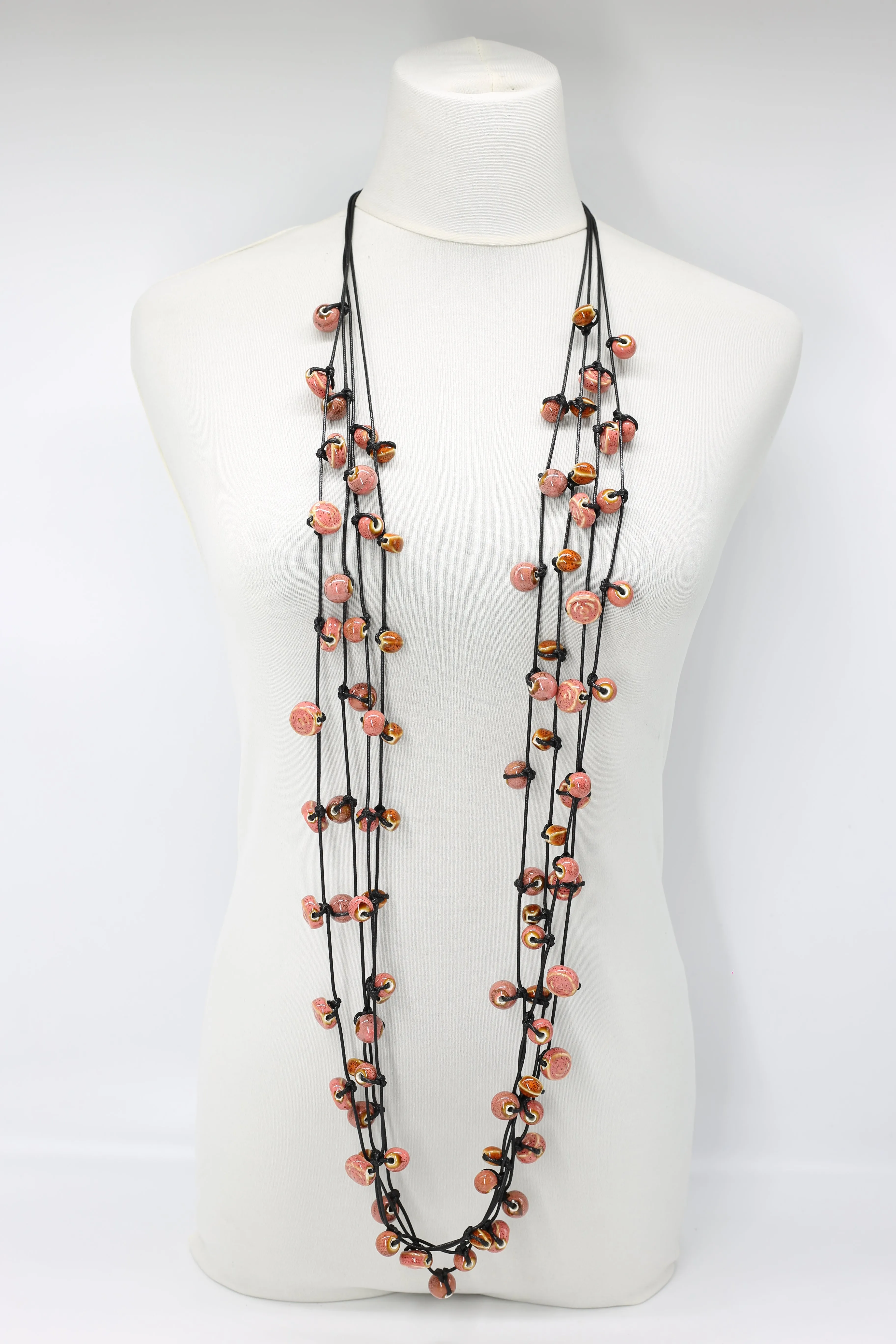 Ceramic Beads Necklaces