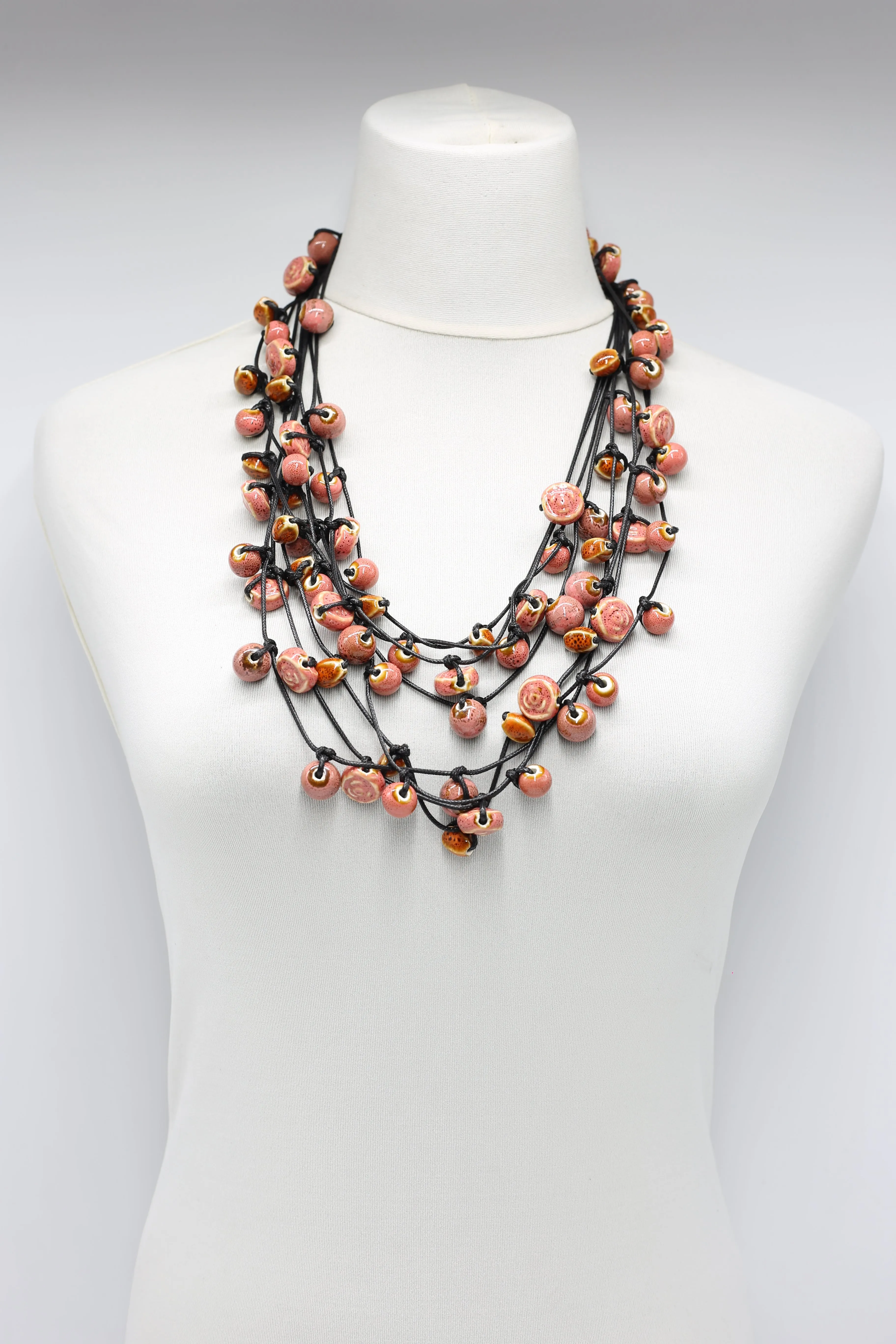 Ceramic Beads Necklaces