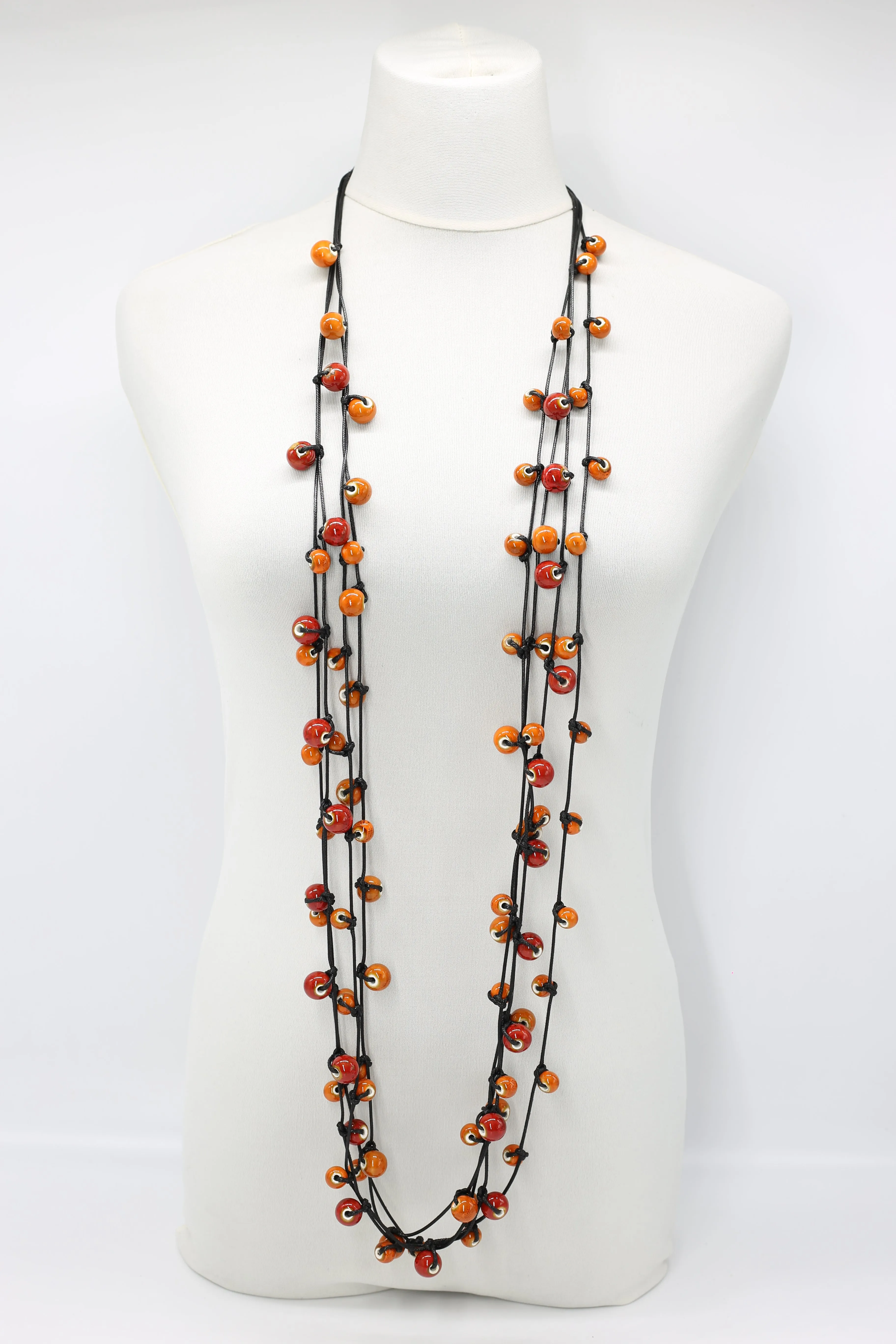 Ceramic Beads Necklaces