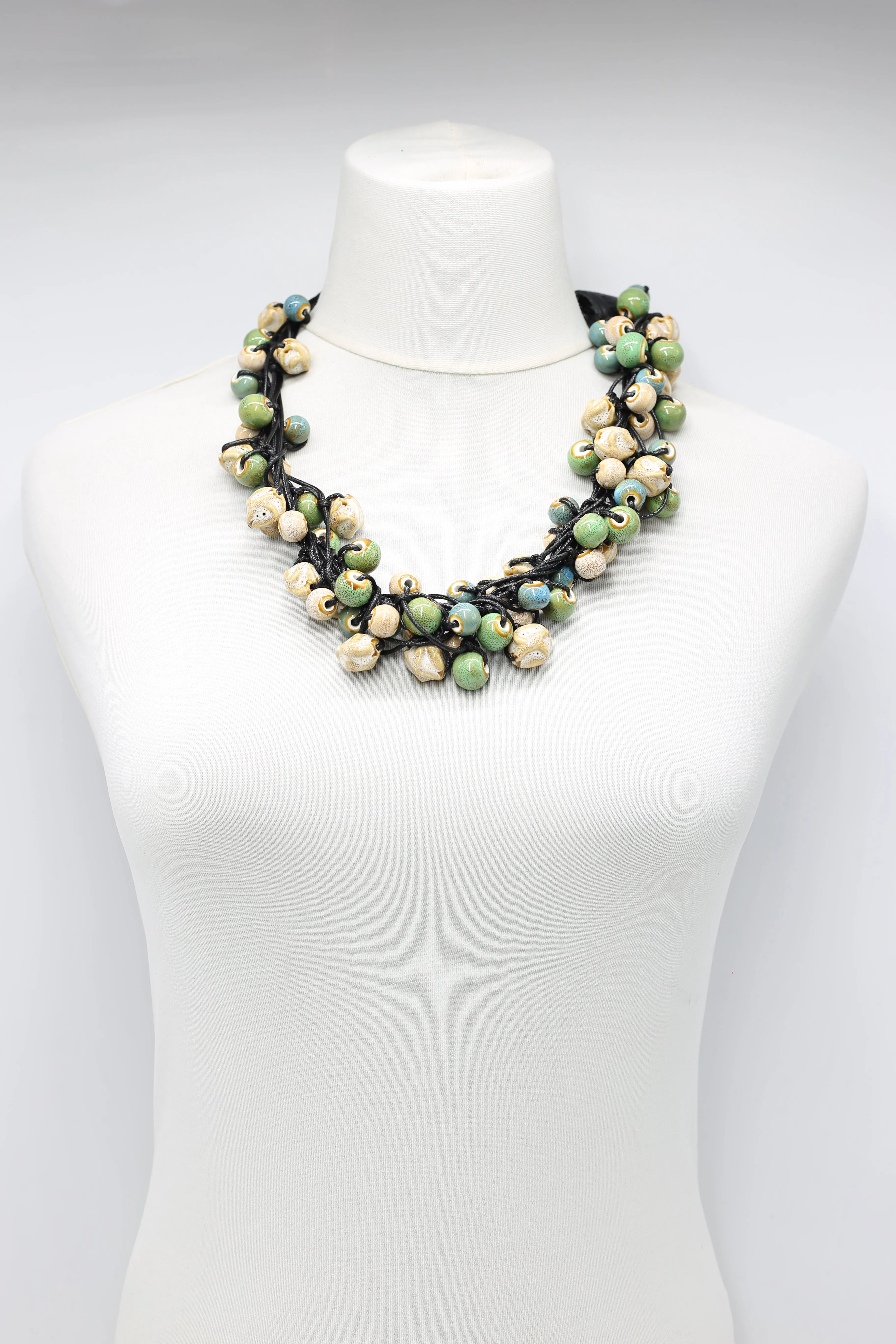 Ceramic Beads Necklaces