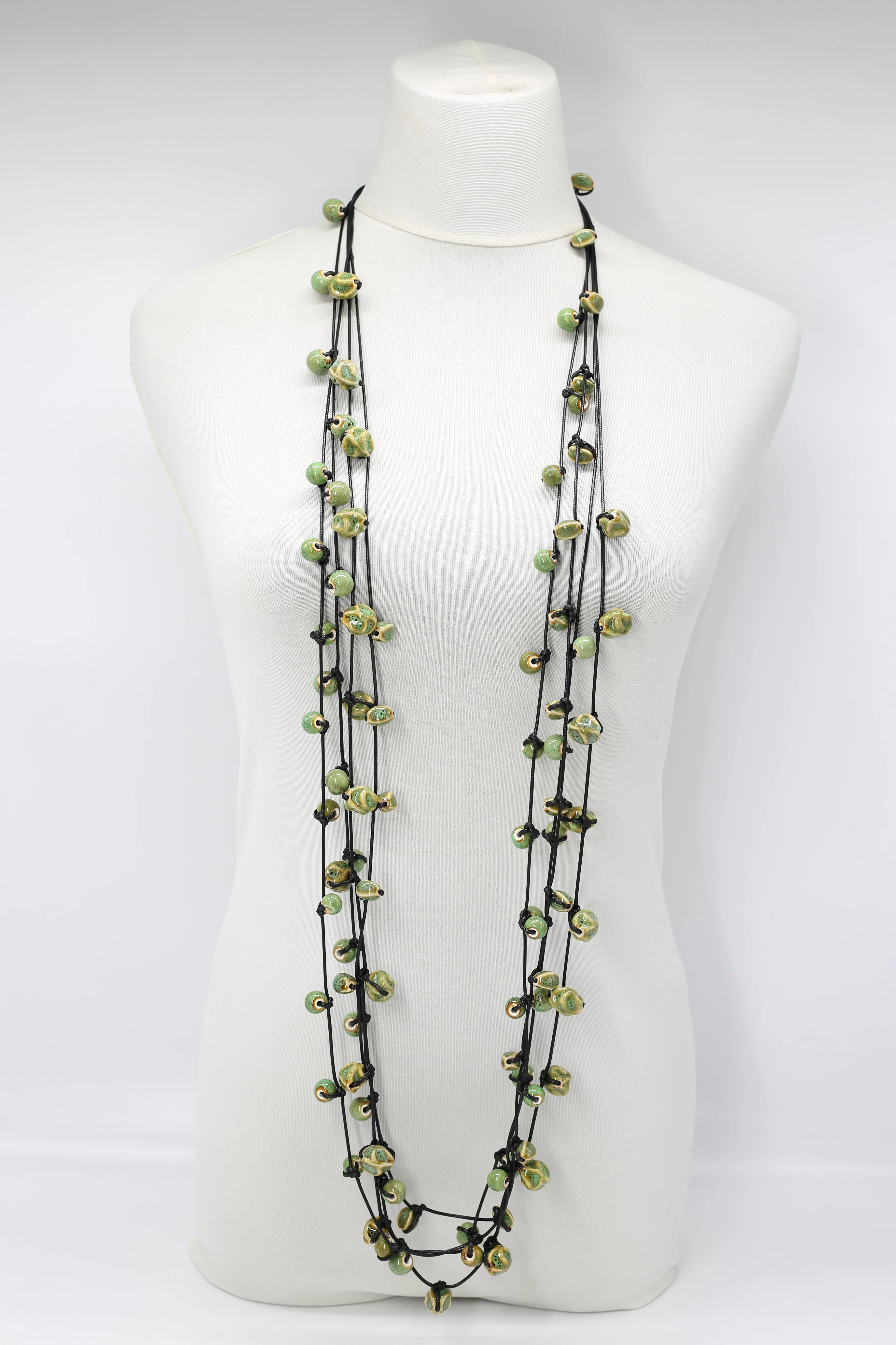 Ceramic Beads Necklaces