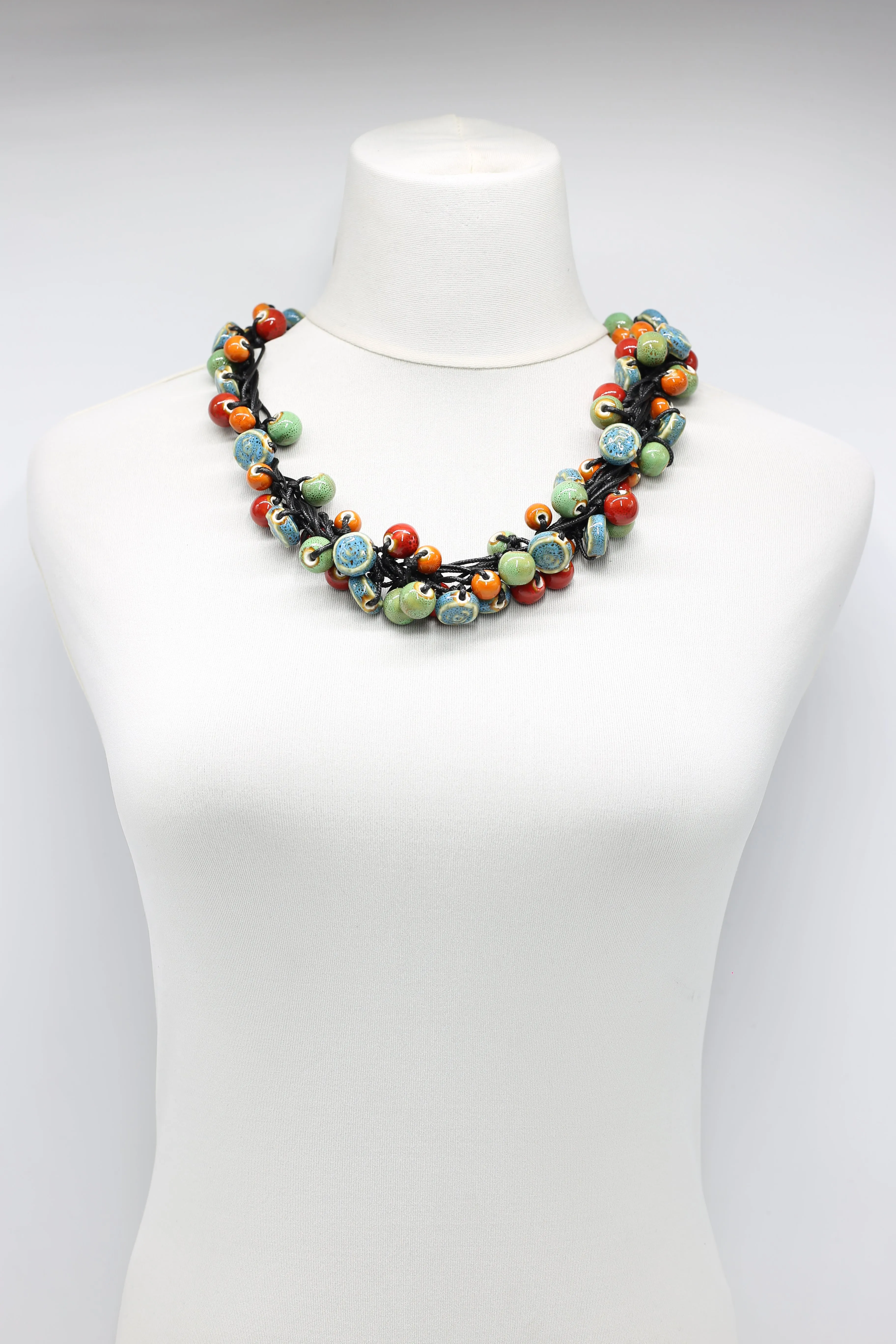 Ceramic Beads Necklaces