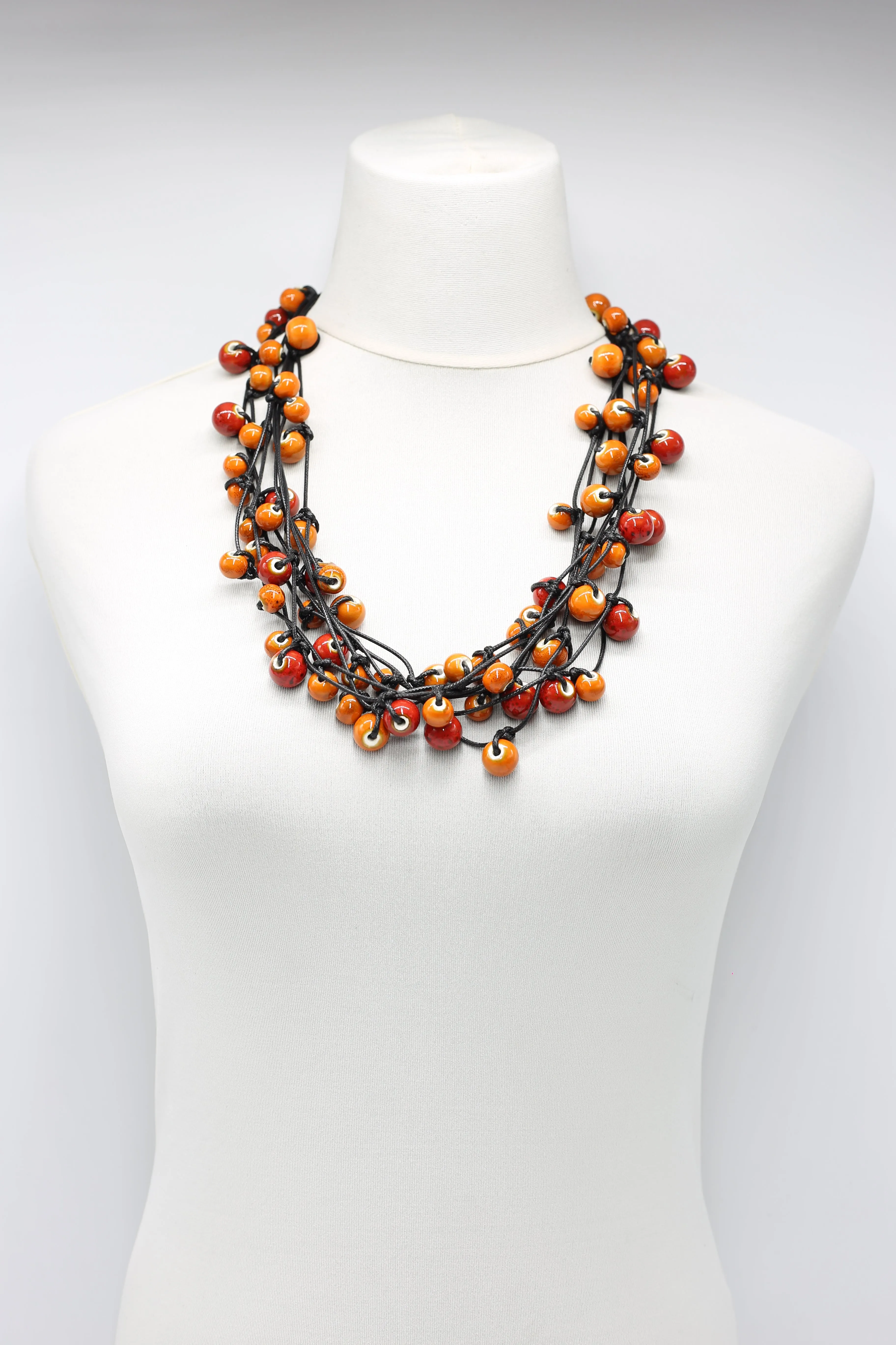 Ceramic Beads Necklaces