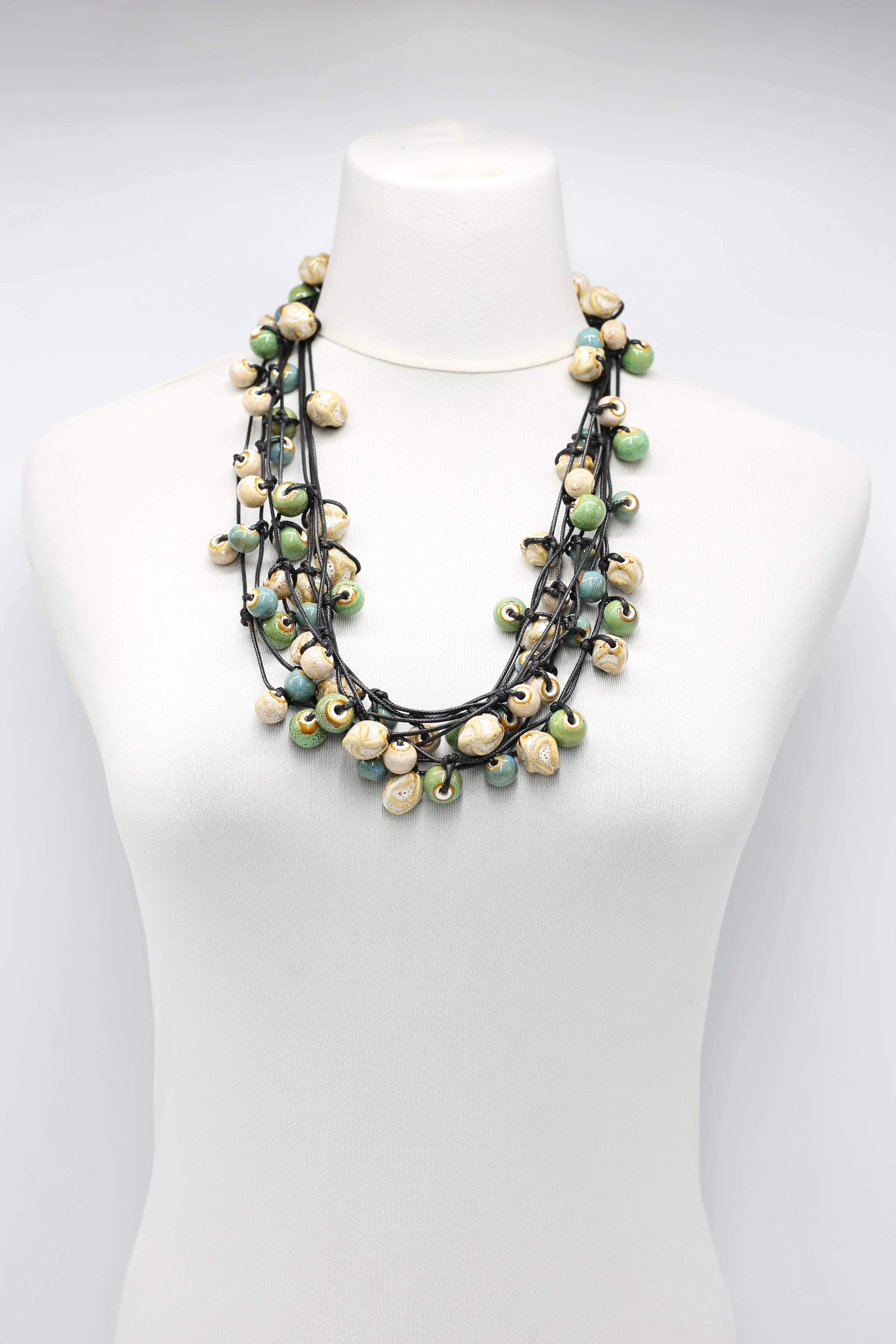 Ceramic Beads Necklaces