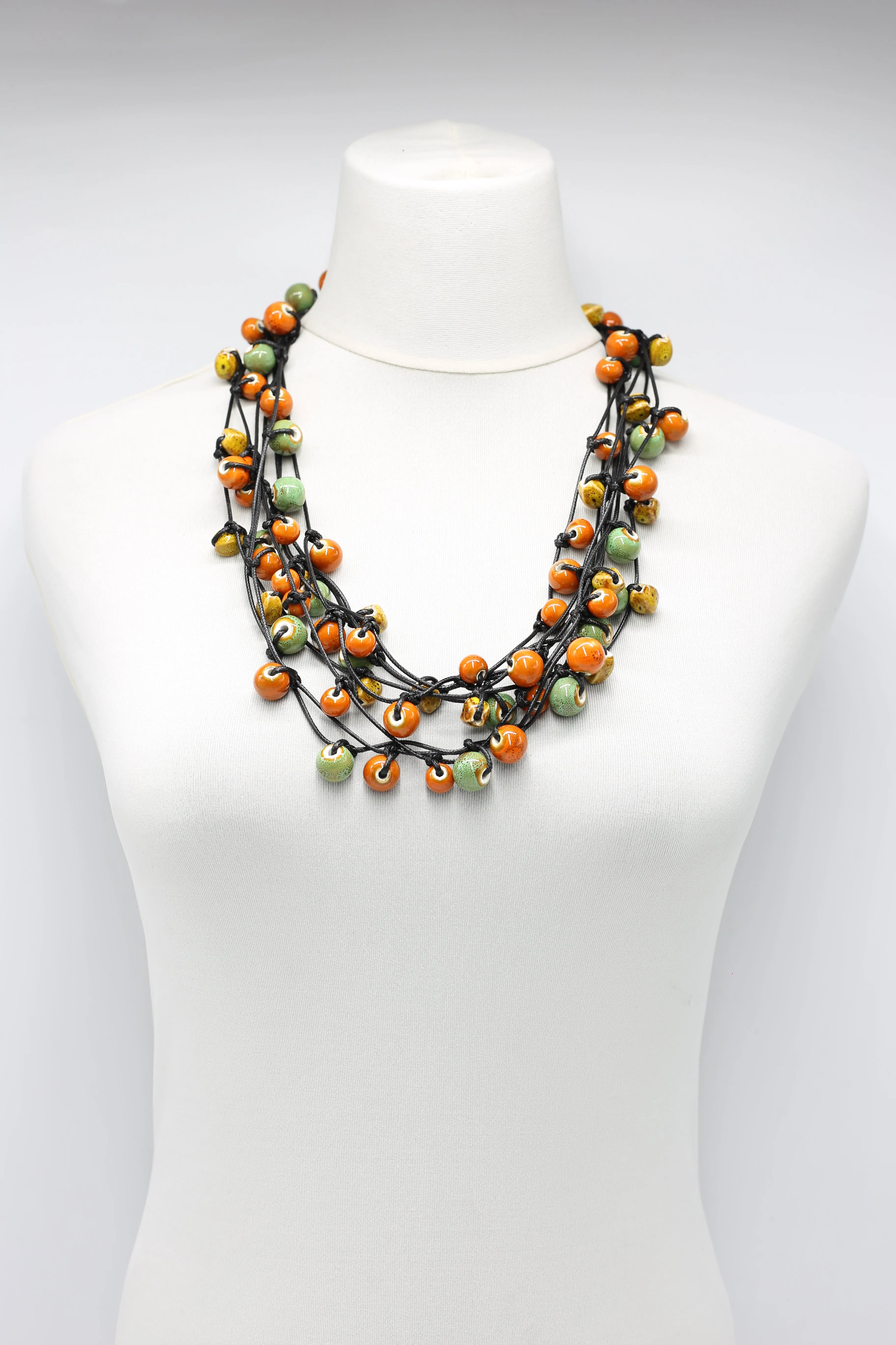 Ceramic Beads Necklaces