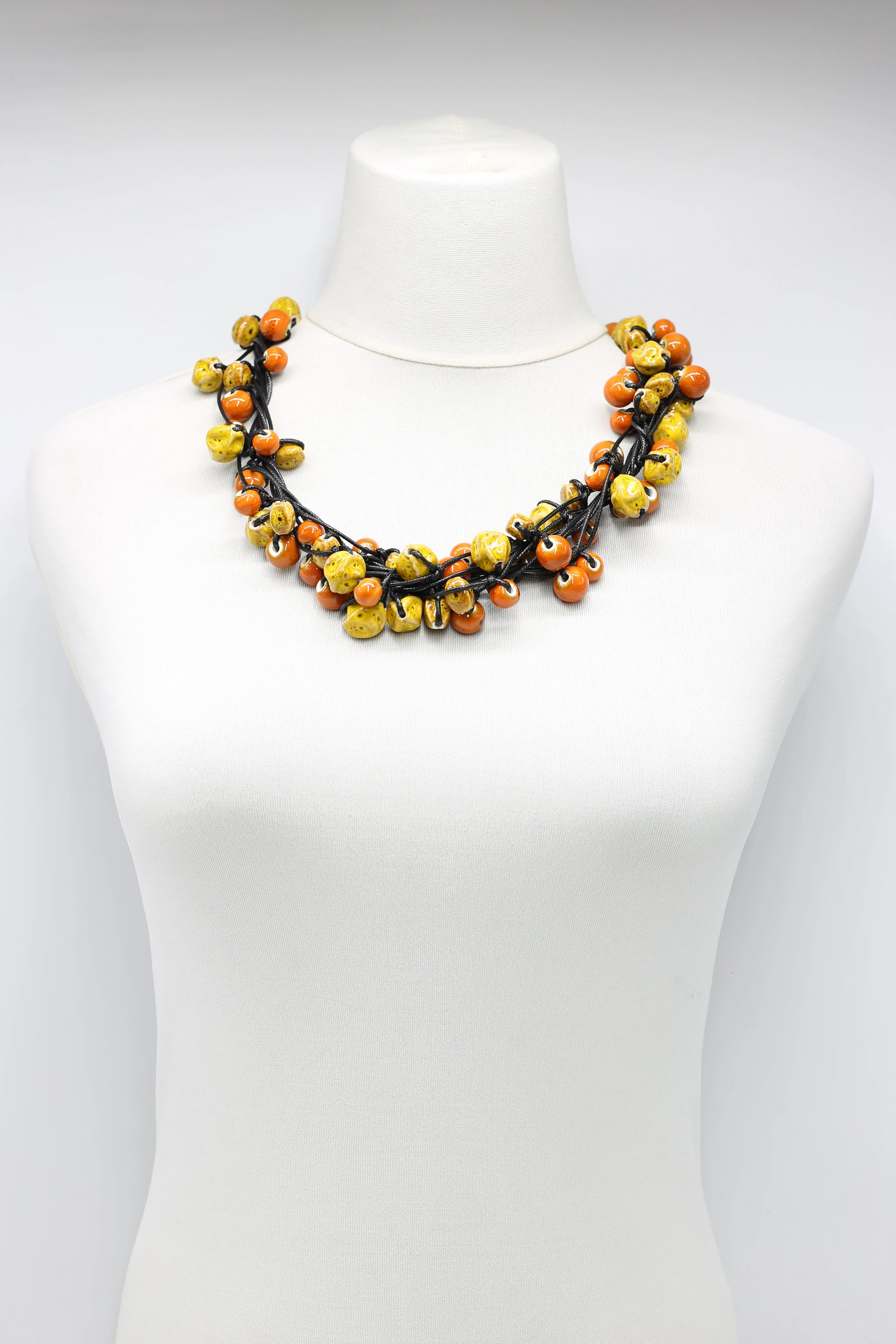 Ceramic Beads Necklaces