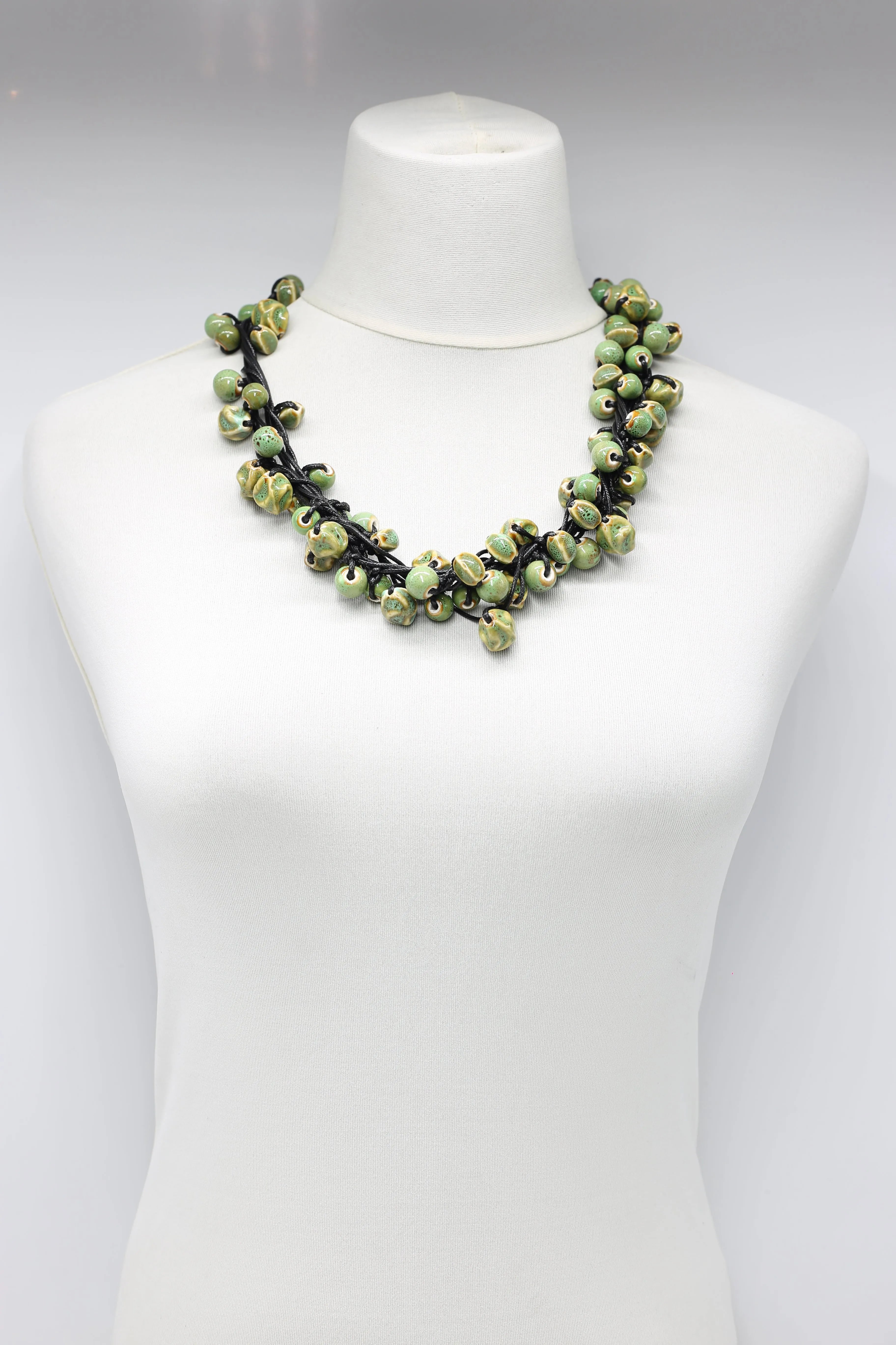 Ceramic Beads Necklaces