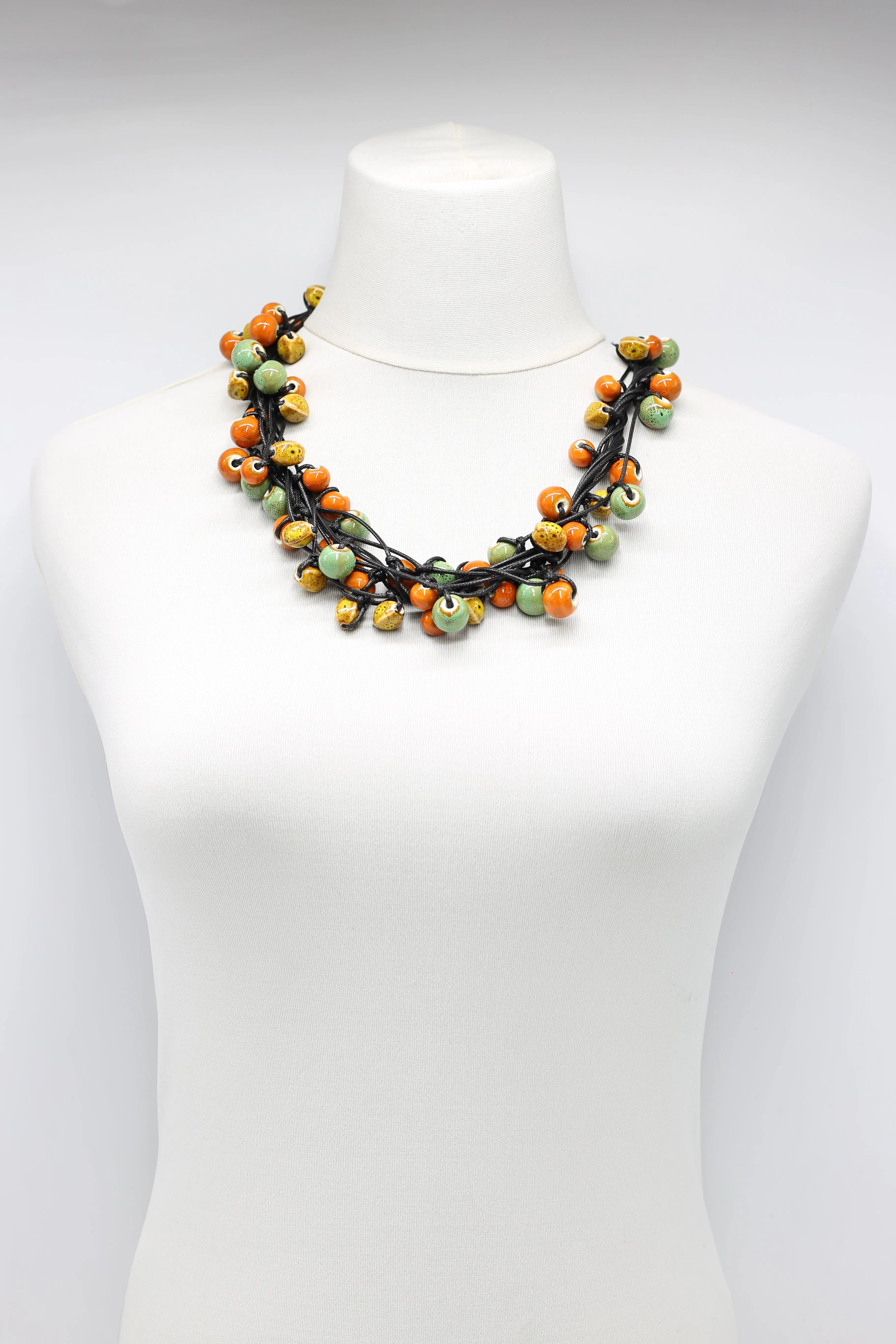Ceramic Beads Necklaces