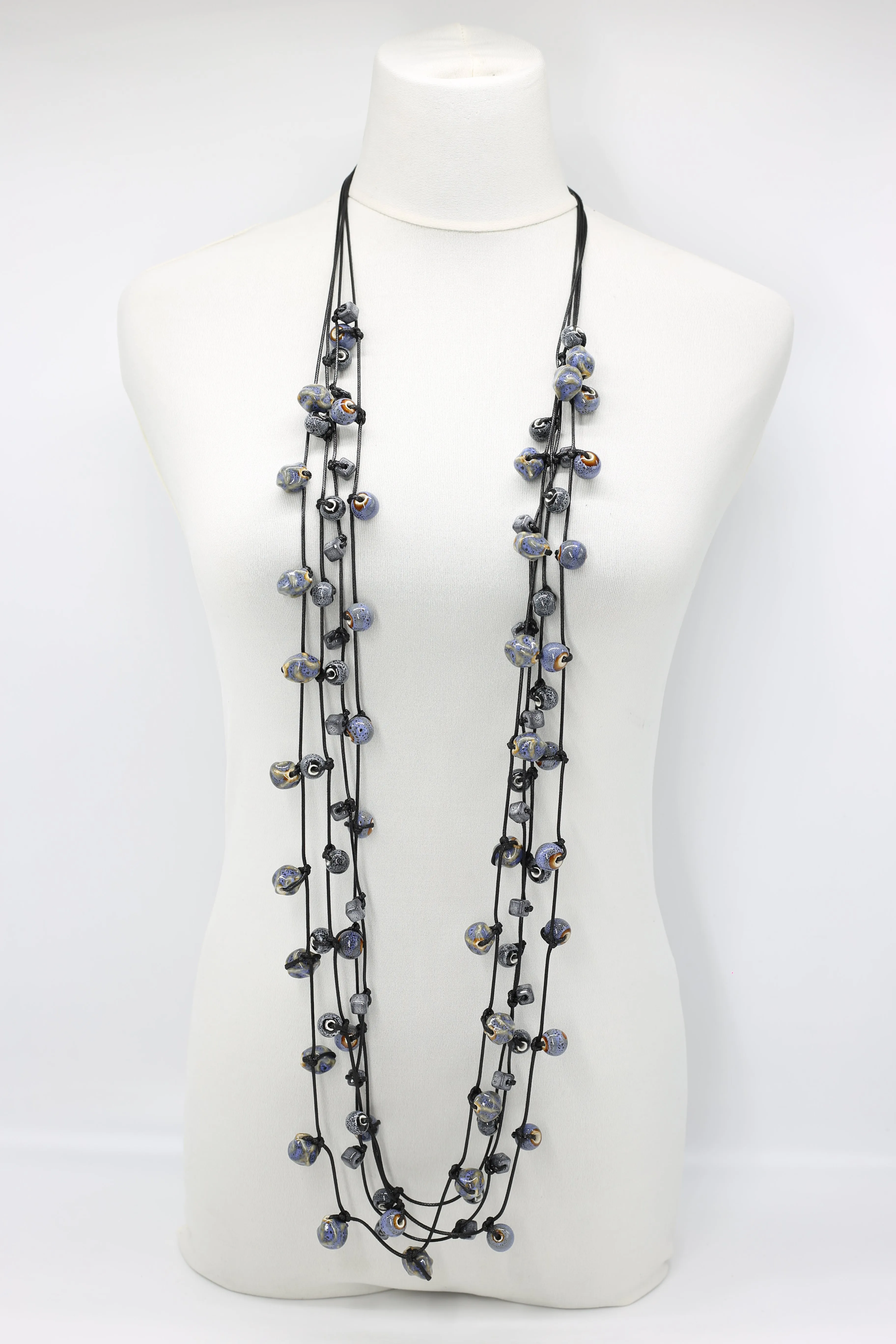 Ceramic Beads Necklaces