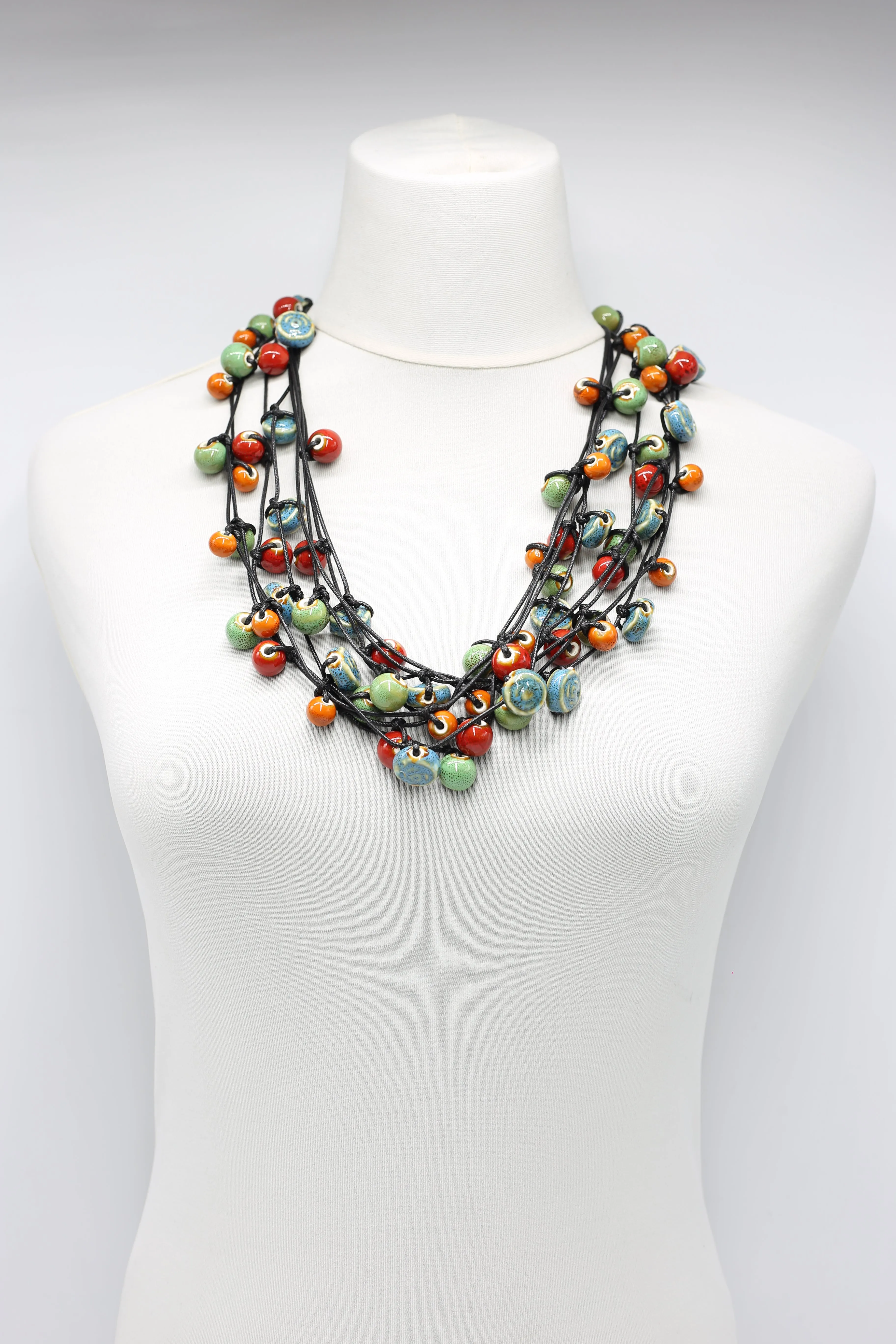 Ceramic Beads Necklaces