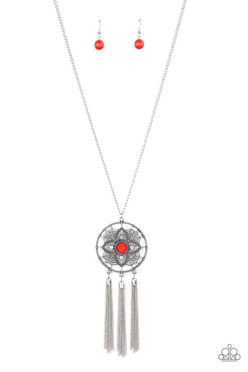 Chasing Dreams Red Paparazzi Necklace