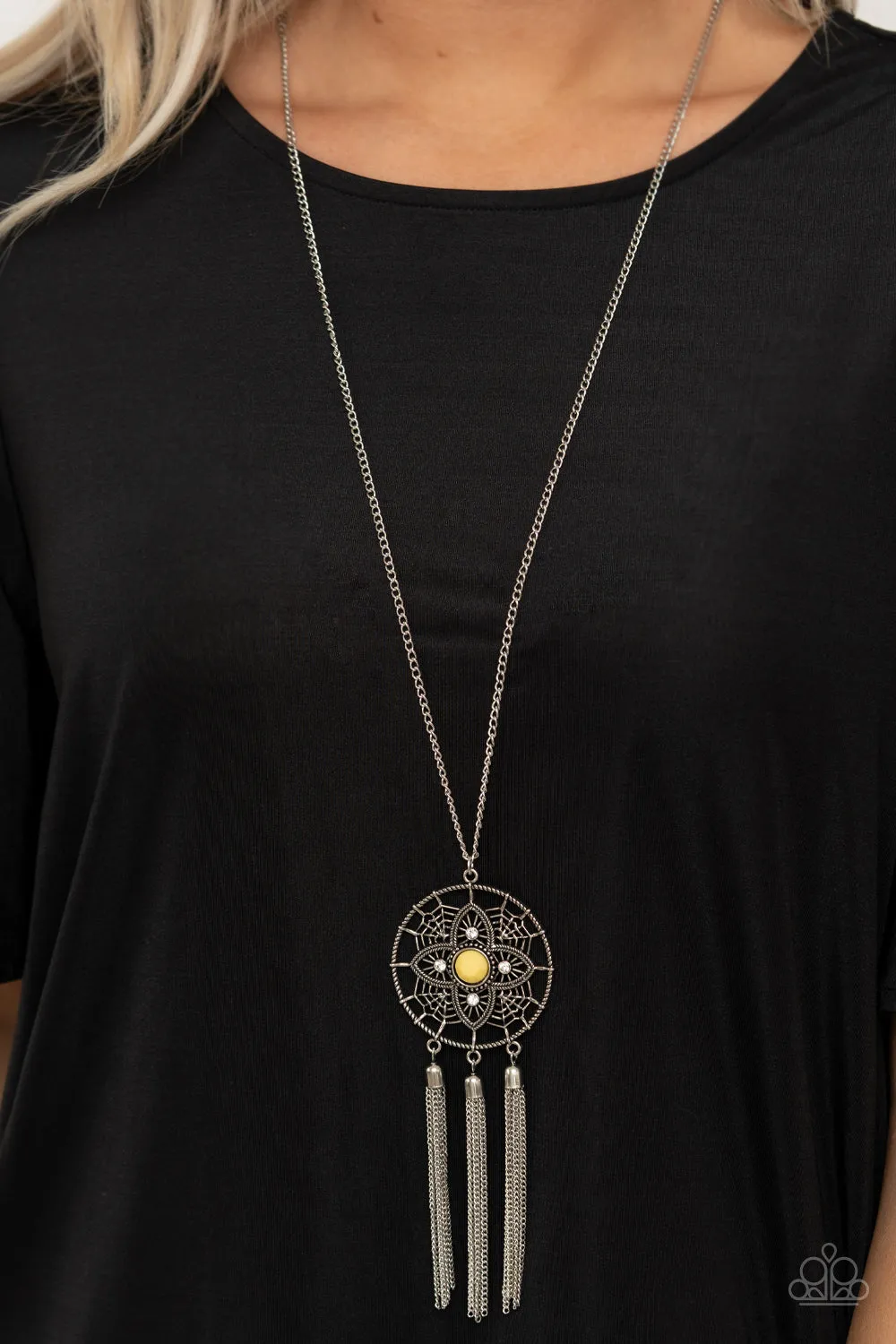 Chasing Dreams Yellow Necklace