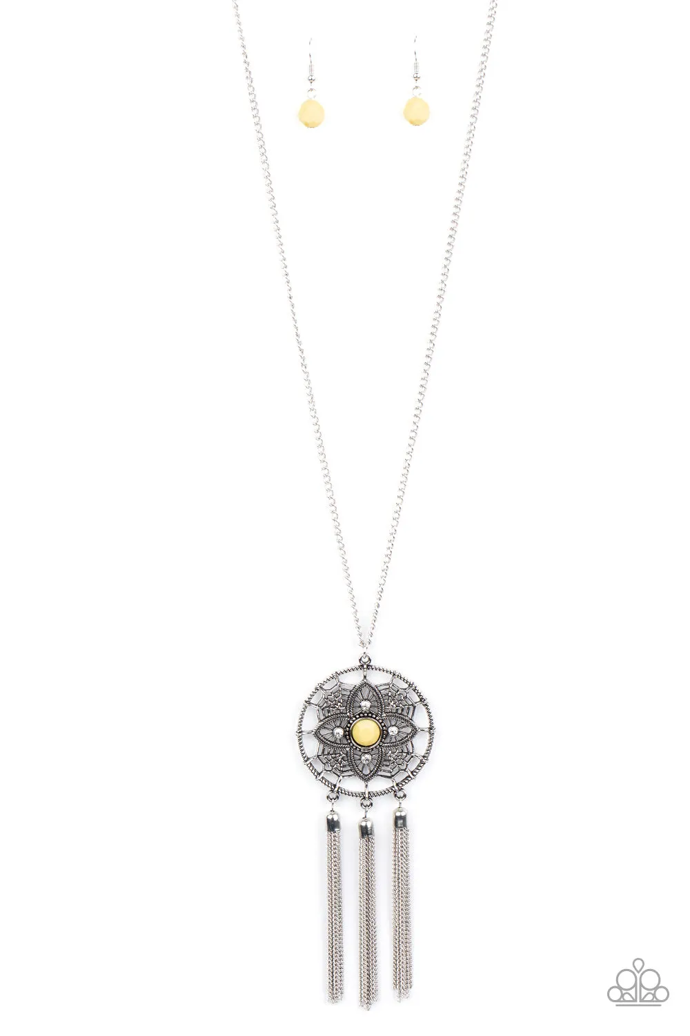 Chasing Dreams Yellow Necklace