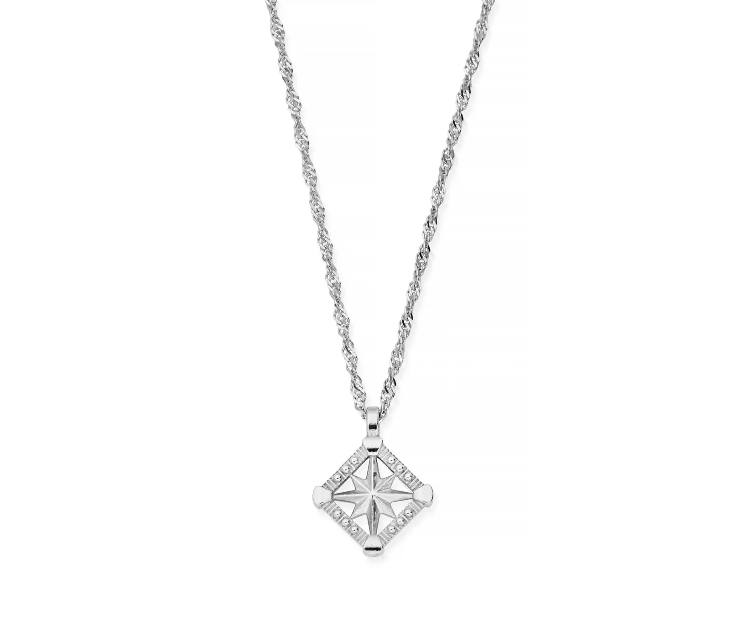 ChloBo Twisted Rope Chain Inner Guidance Necklace - SNTR3234