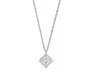 ChloBo Twisted Rope Chain Inner Guidance Necklace - SNTR3234