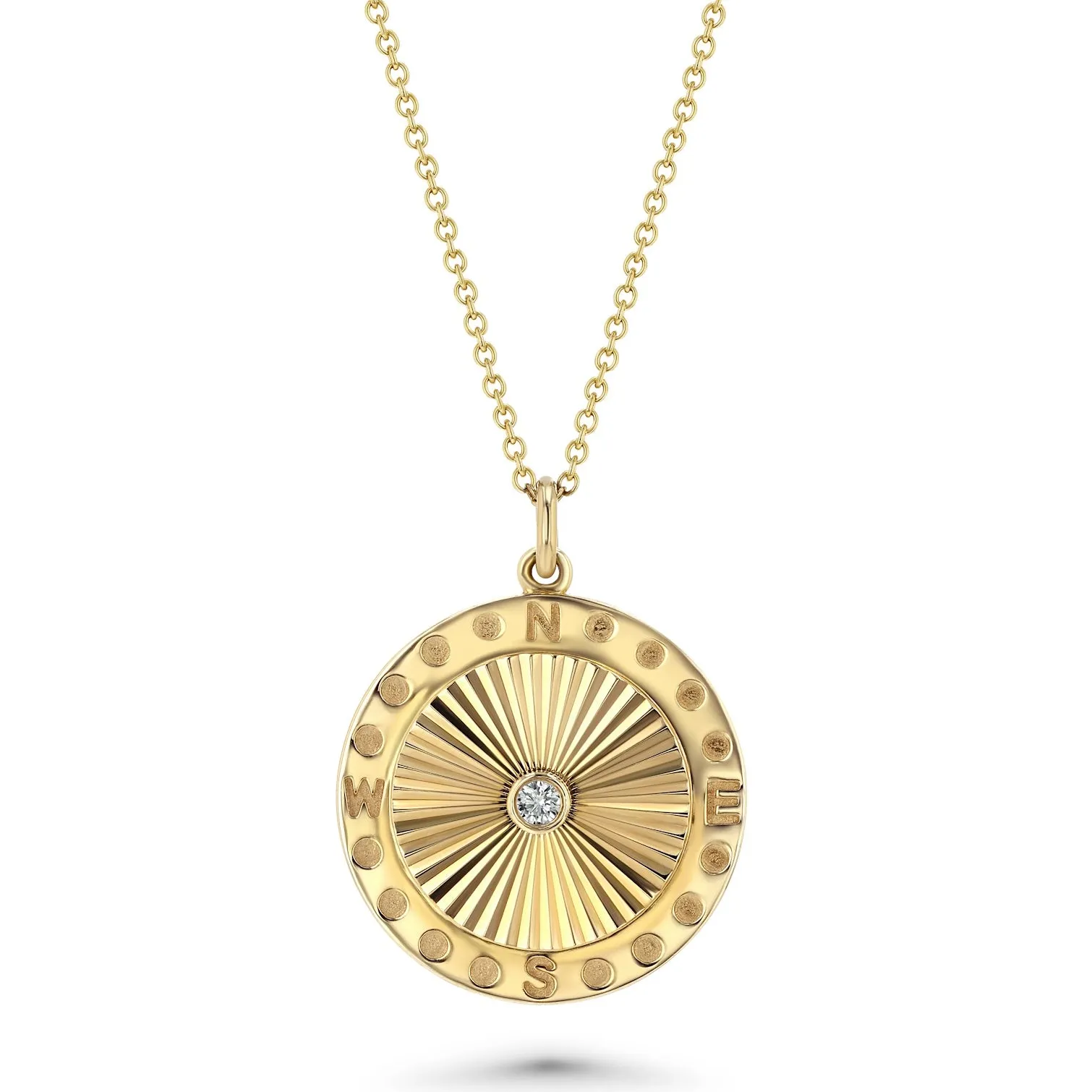Chloe Compass Necklace