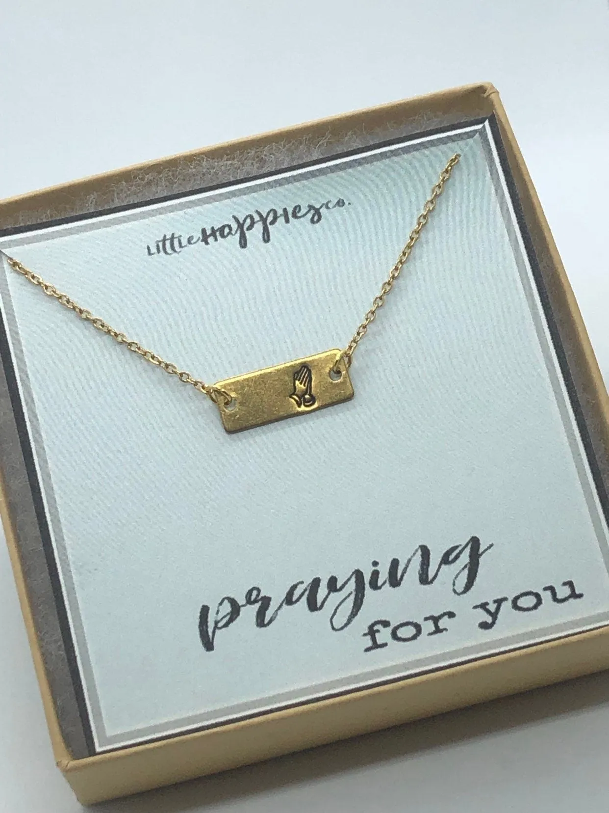 Christian Jewelry, encouragement necklace, praying for you, encouragement gift, sympathy gift, grief gift, miscarriage gift, infertility