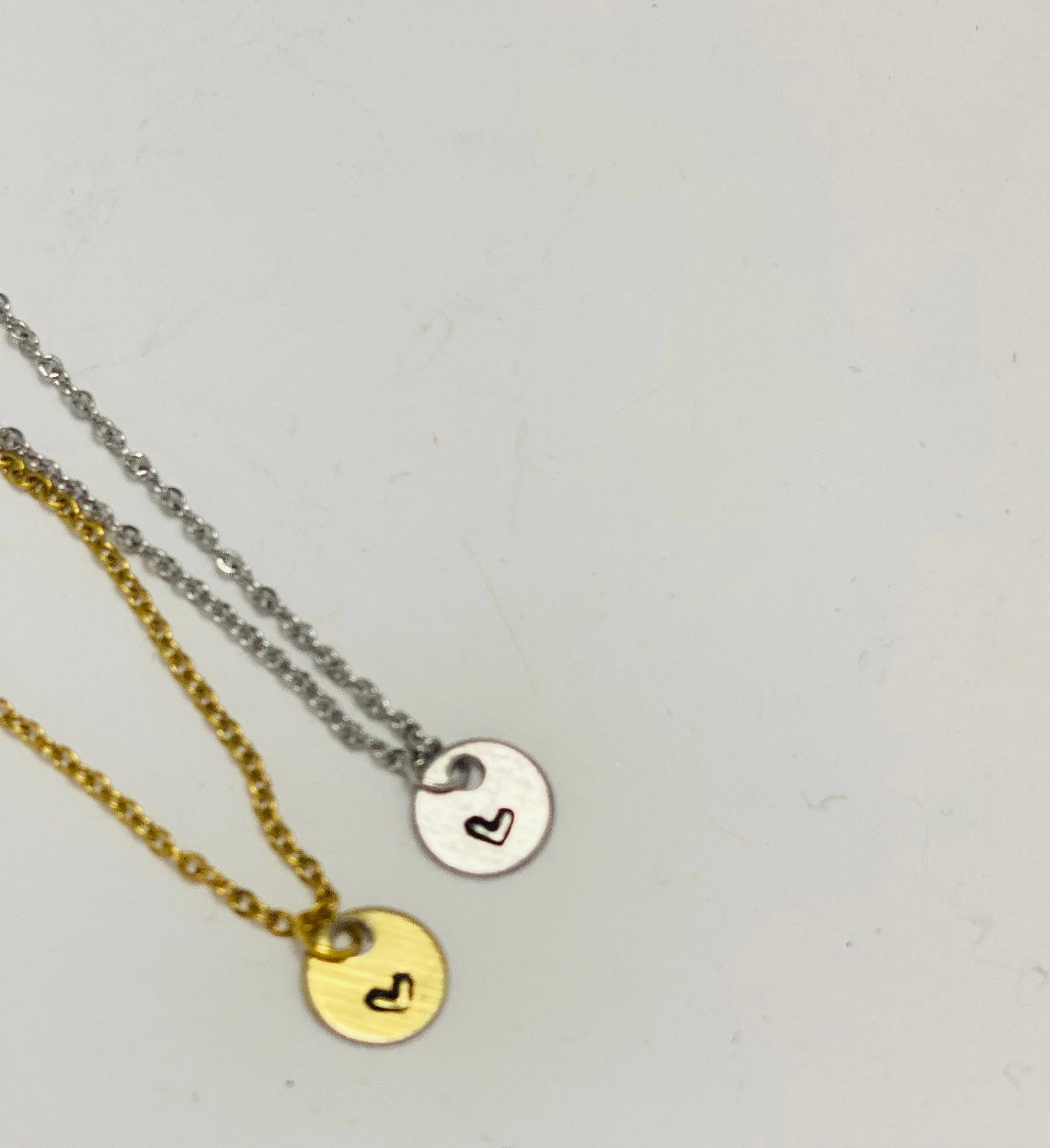 Christian Jewelry, Heart Necklace, Baptism gift, Confirmation gift, Encouragement gift, Gift of faith, Christmas gift, Birthday gift