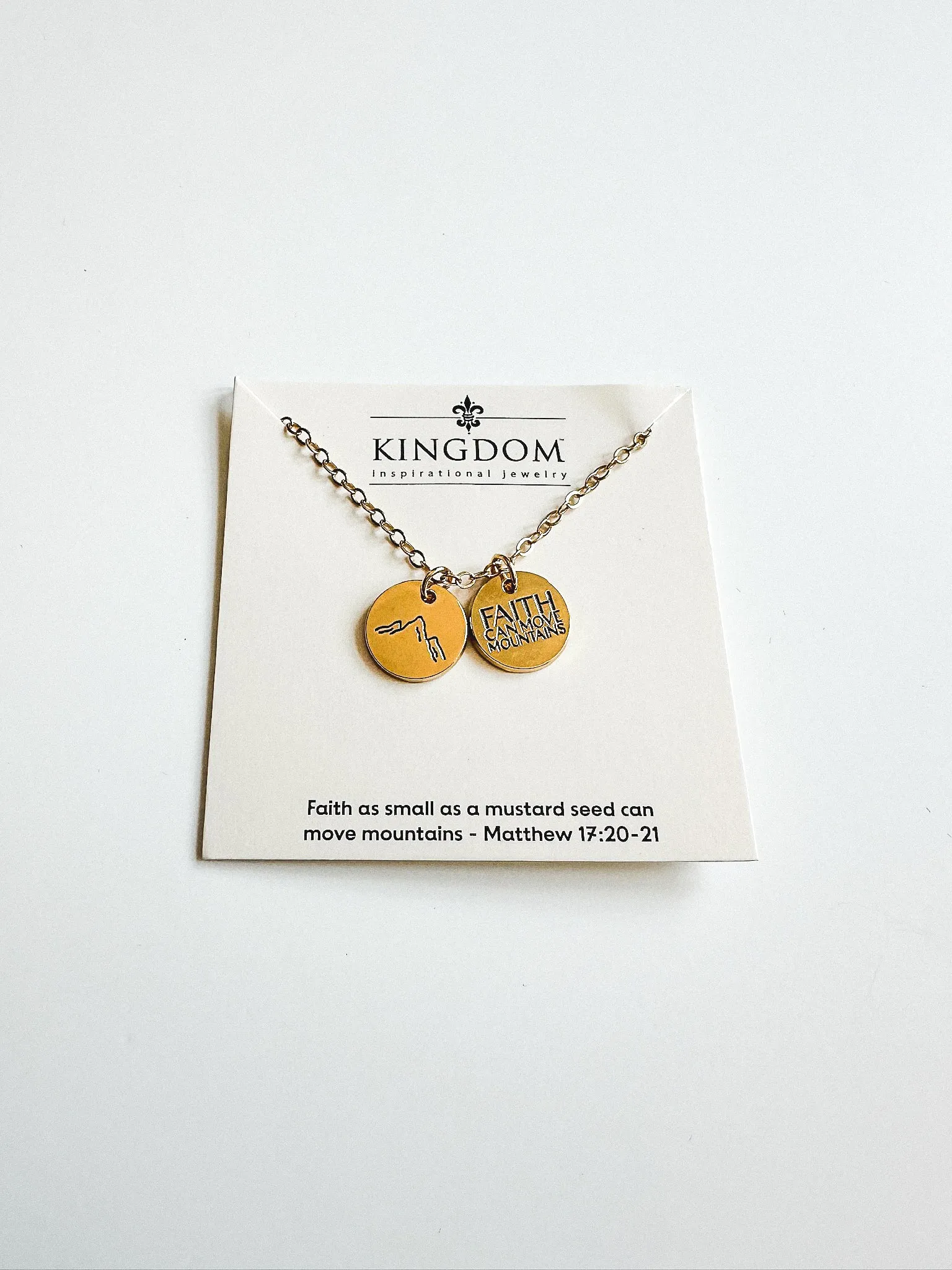 Coin Faith Necklace