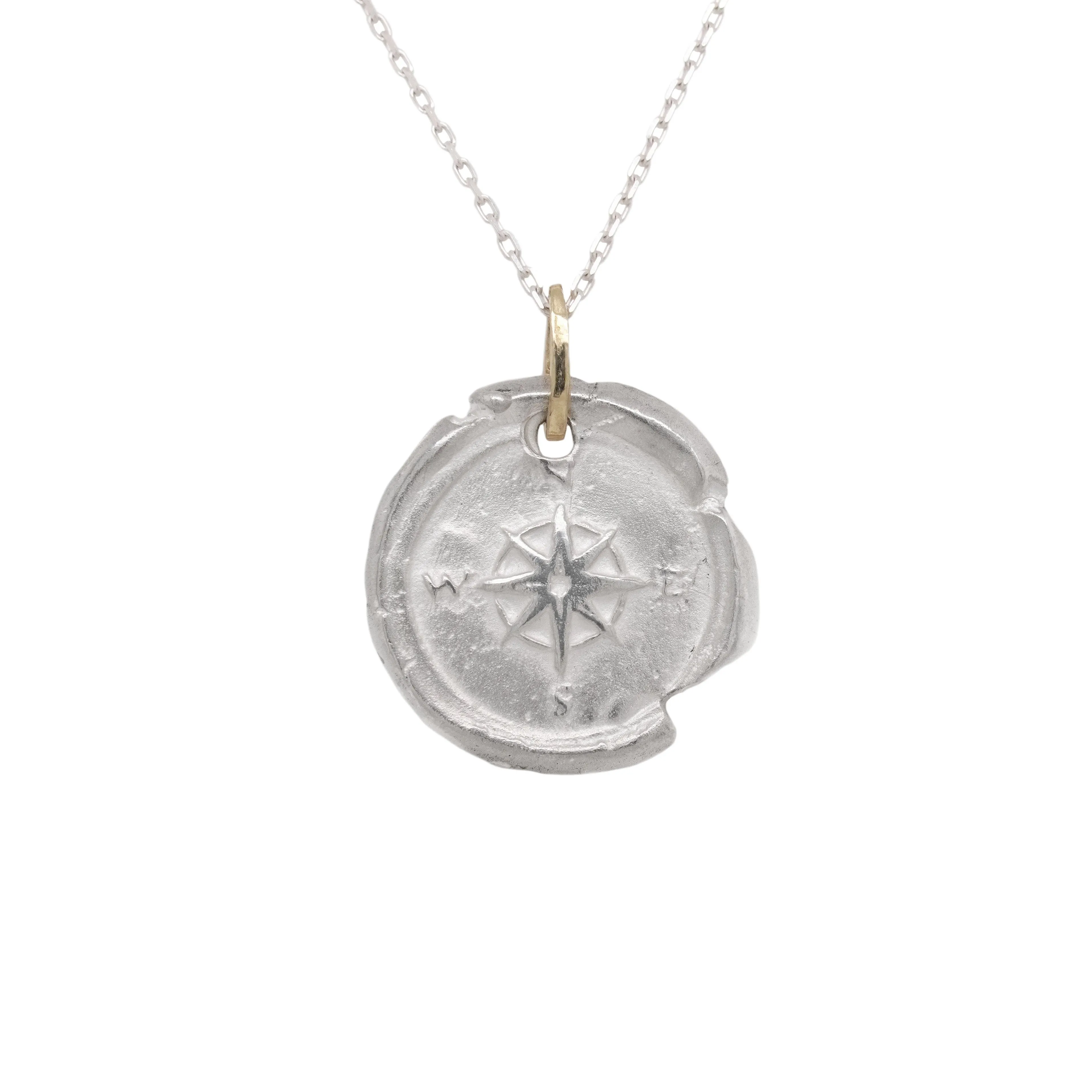 Compass Artifact w/ Gratitude Star Pendant