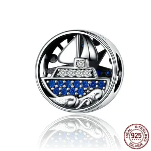 Compass Round Beads