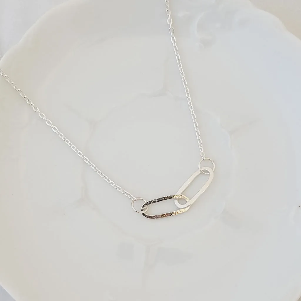 Connections in Sterling -Necklace