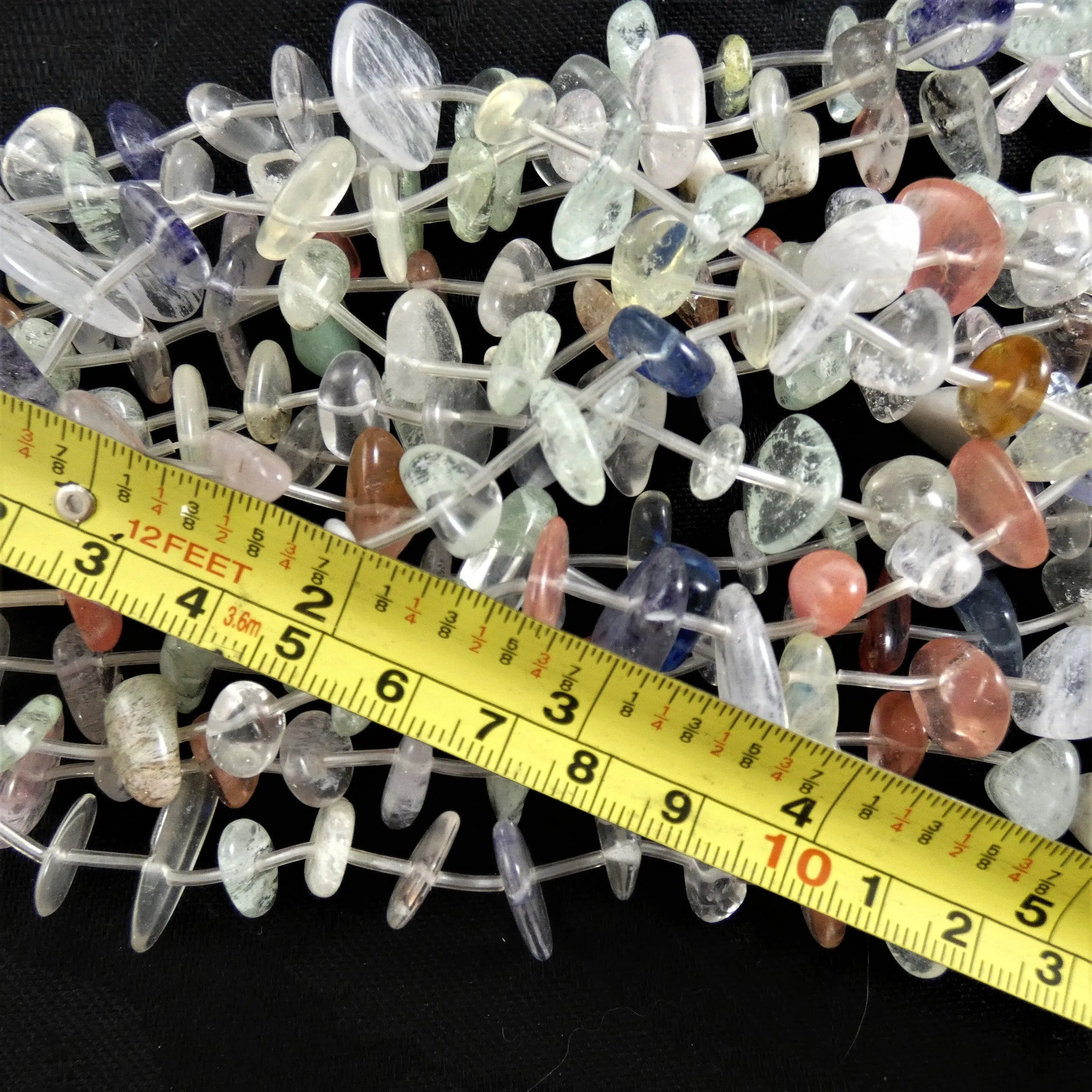 Crackled Quartz Bead Strands