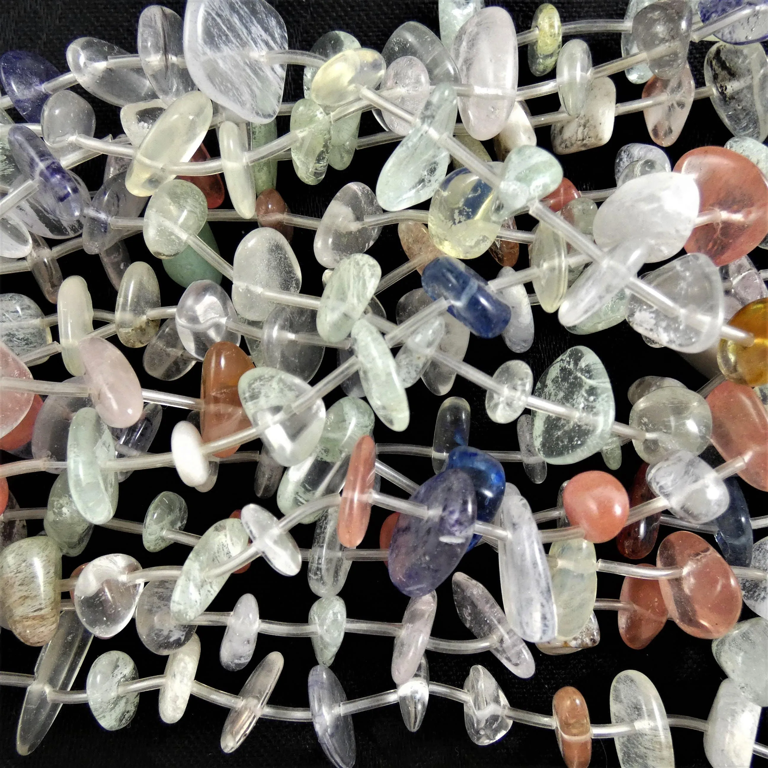 Crackled Quartz Bead Strands