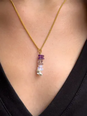 Crown Chakra Dangling Necklace