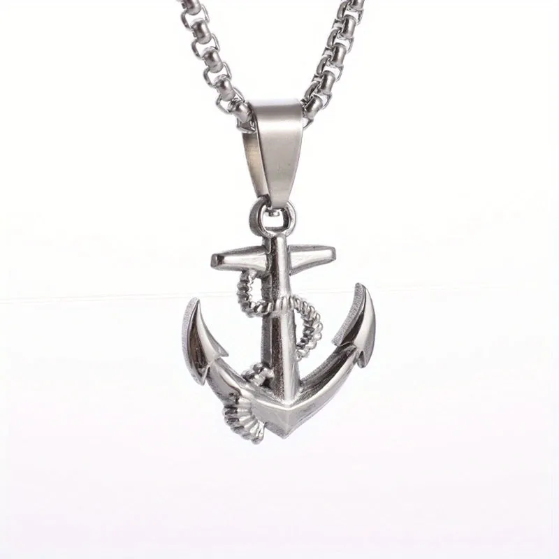 Custom Anchor Chain Necklace - Stylish Jewelry Gift