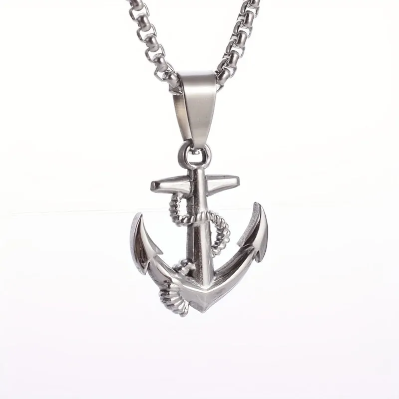 Custom Anchor Chain Necklace - Stylish Jewelry Gift