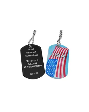 Custom Printed Dog Tag (2 Sided)