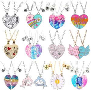 Cute Mini Sushi Friendship Necklaces for Kids