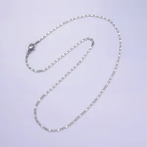 Dainty Mariner Anchor Chain Necklace for Women Stainless Steel Necklace 18 inch long WA-2101