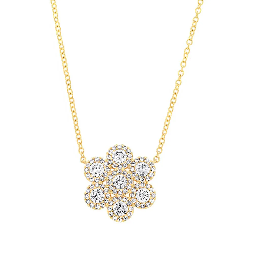 Daisy Diamond Necklace