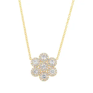 Daisy Diamond Necklace
