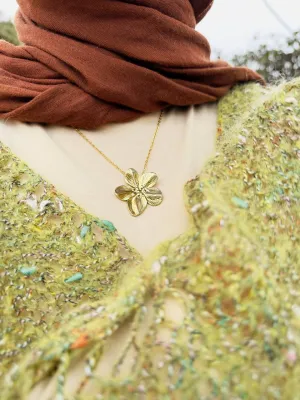 Daisy Necklace - Stainless Steel