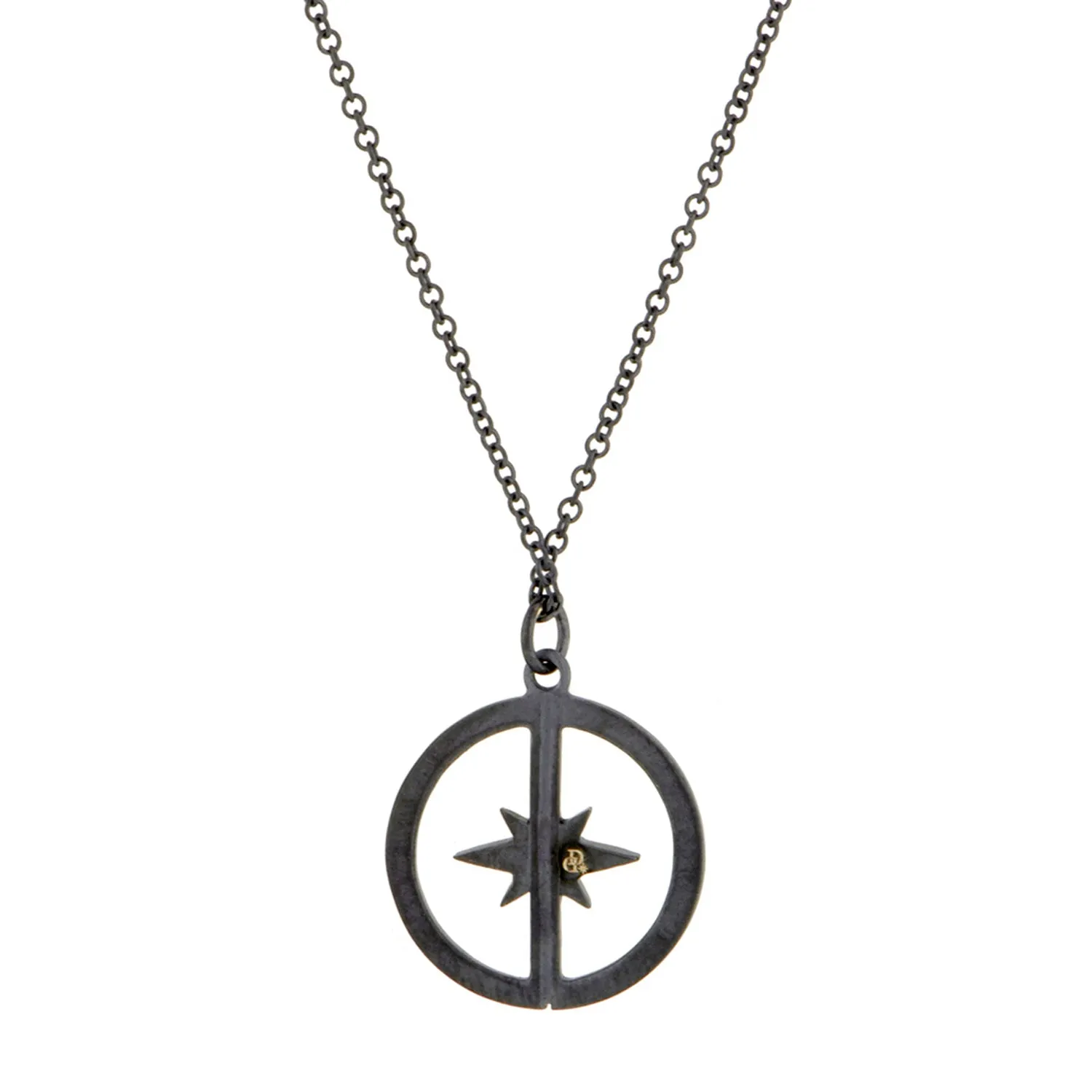 D&D Compass Rose Pendant, West 13th Collection, Doyle & Doyle