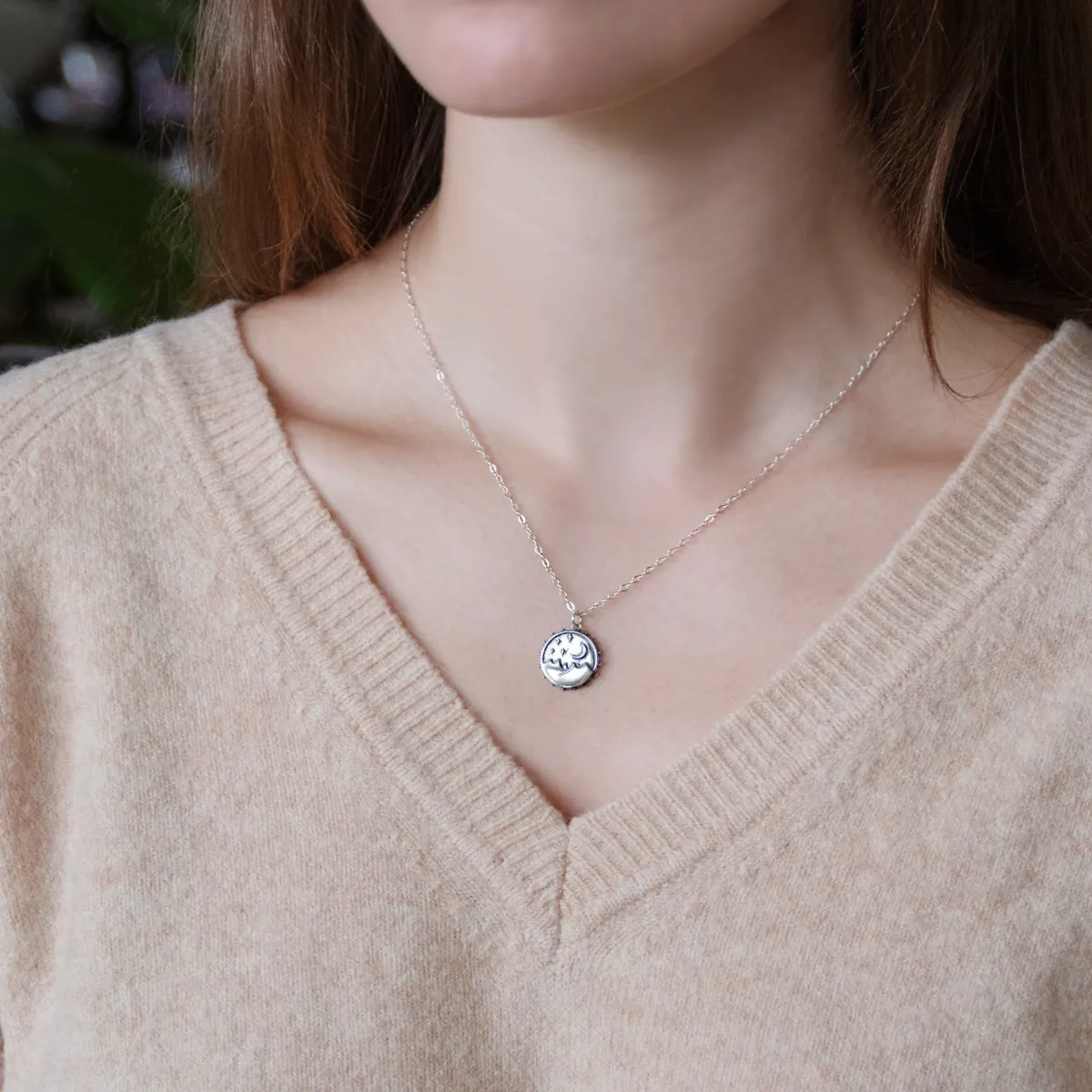 danenberg mountain motif necklace • hardest climb