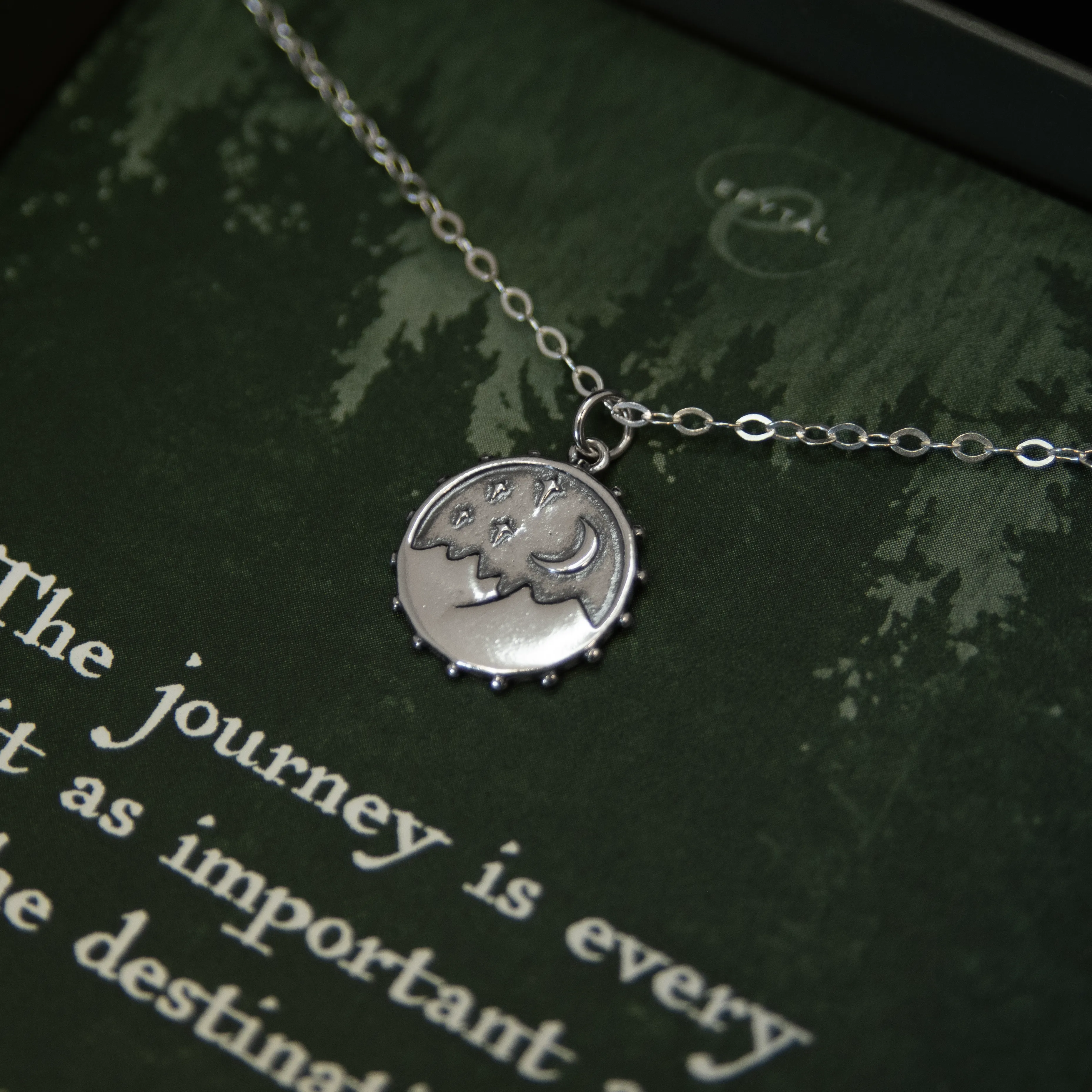 danenberg mountain motif necklace • important journey