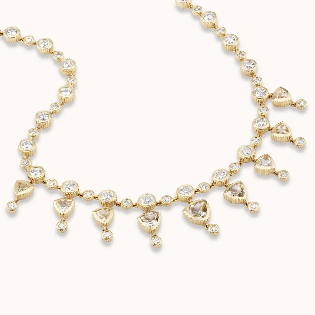 Dangling Mountain of Light Necklace