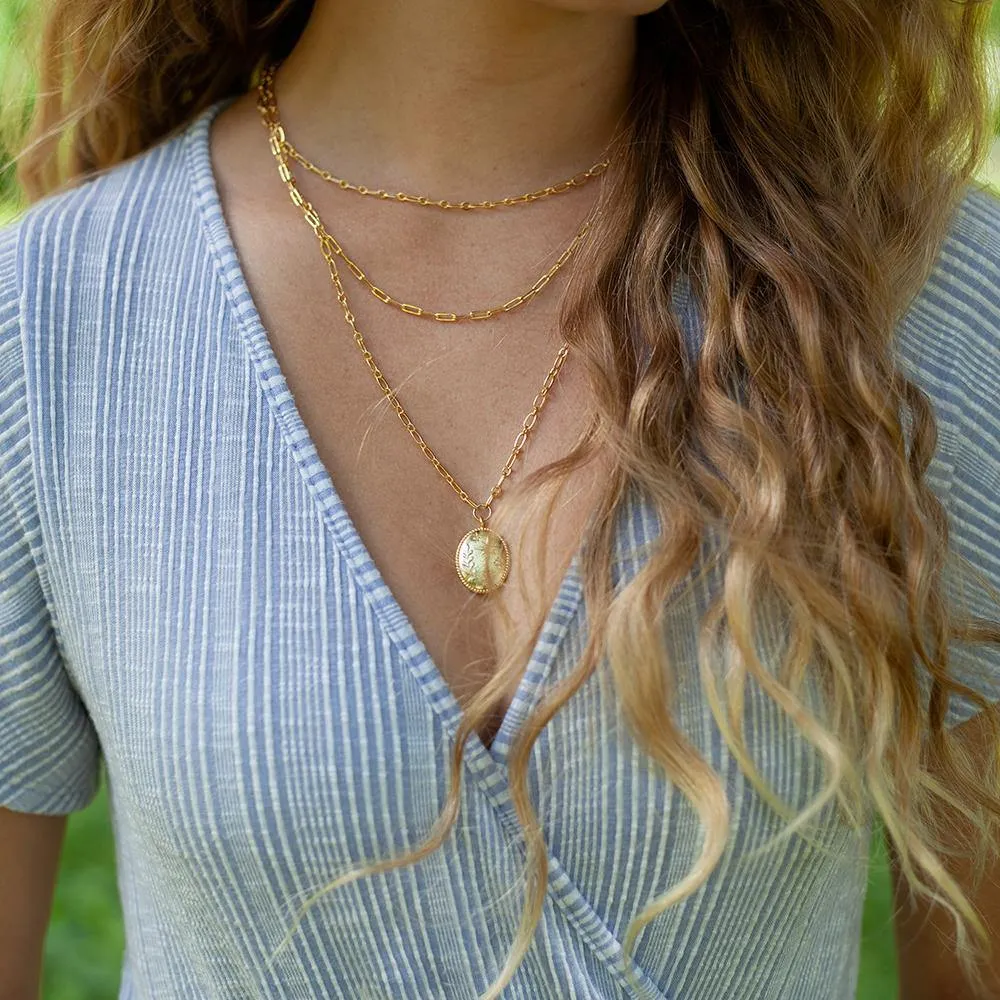 Daphne & Aster Necklace - Gold