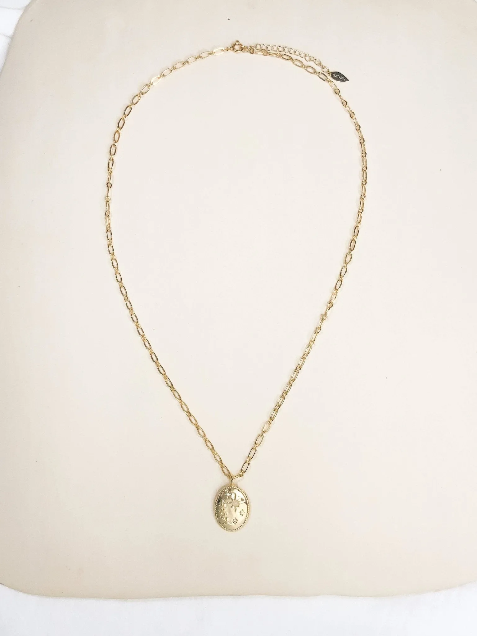 Daphne & Aster Necklace - Gold