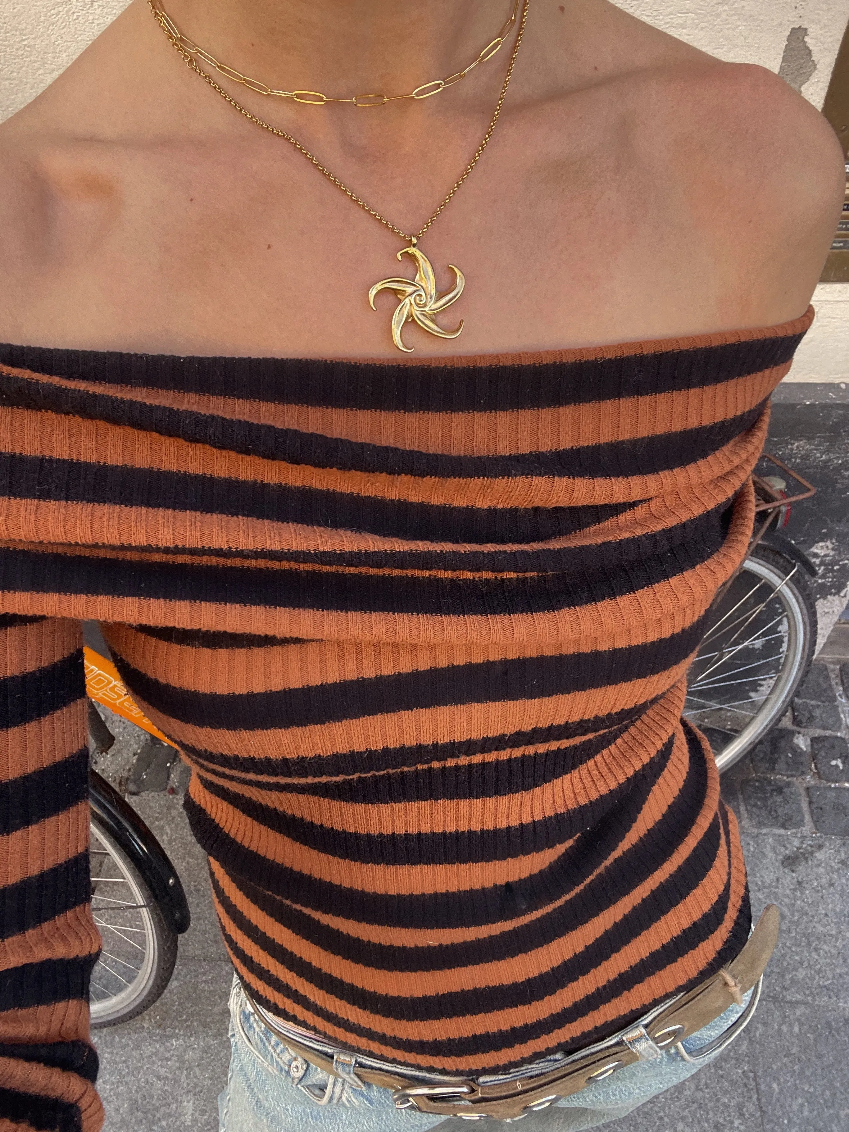 Datura Flower Necklace