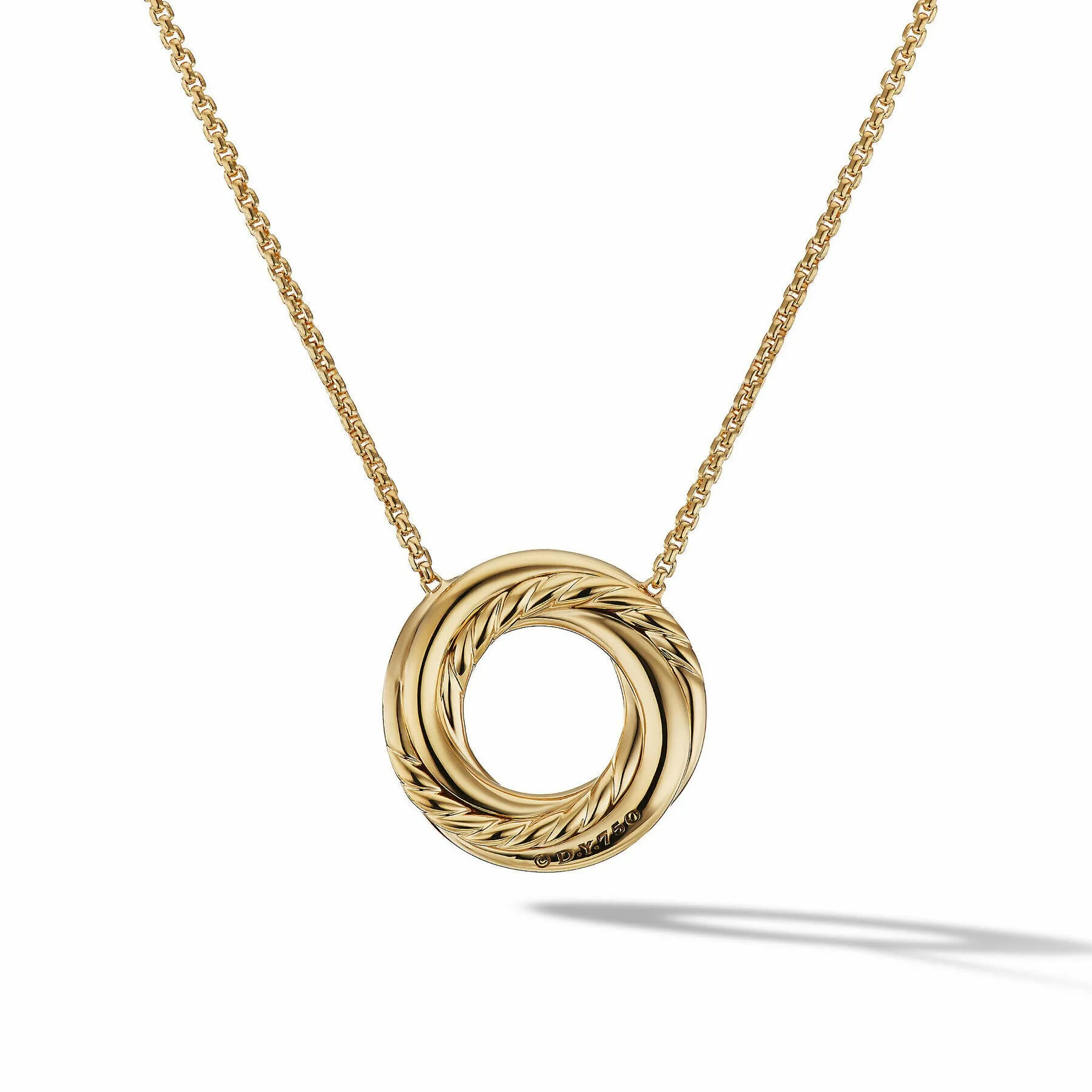 David Yurman The Crossover® Collection Necklaces & Pendant in 18-Karat Yellow Gold