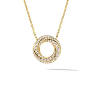 David Yurman The Crossover® Collection Necklaces & Pendant in 18-Karat Yellow Gold