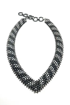 Decadent Sterling Silver Laos Necklace