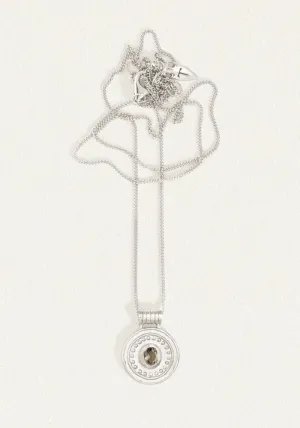 Denarii Coin Necklace - Silver